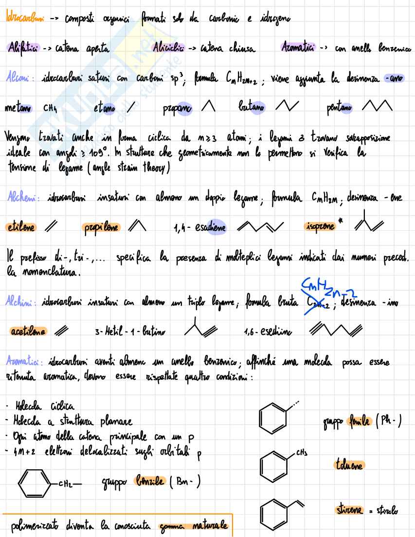 Appunti Chimica organica Pag. 2