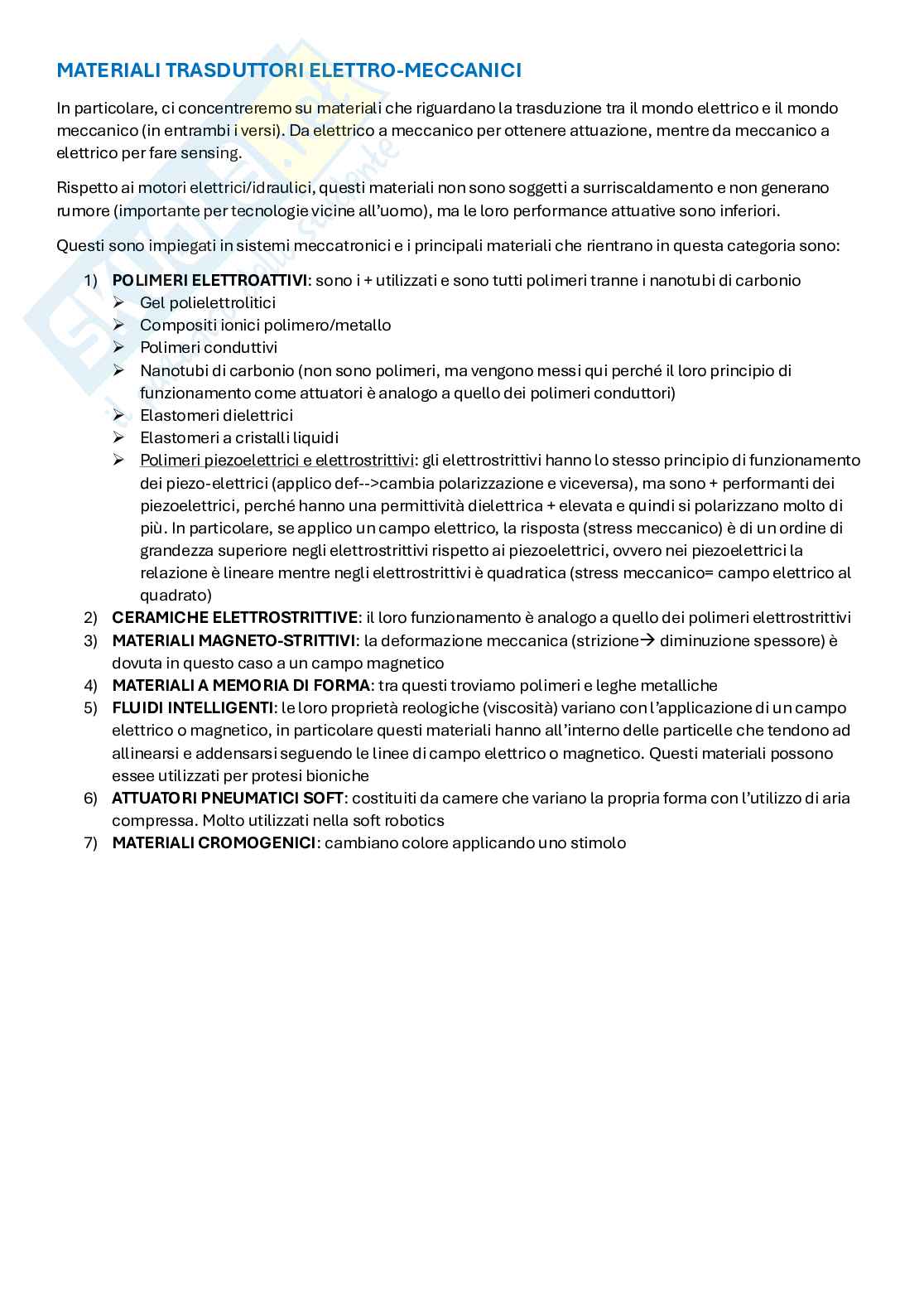 Appunti Materiali intelligenti Pag. 2