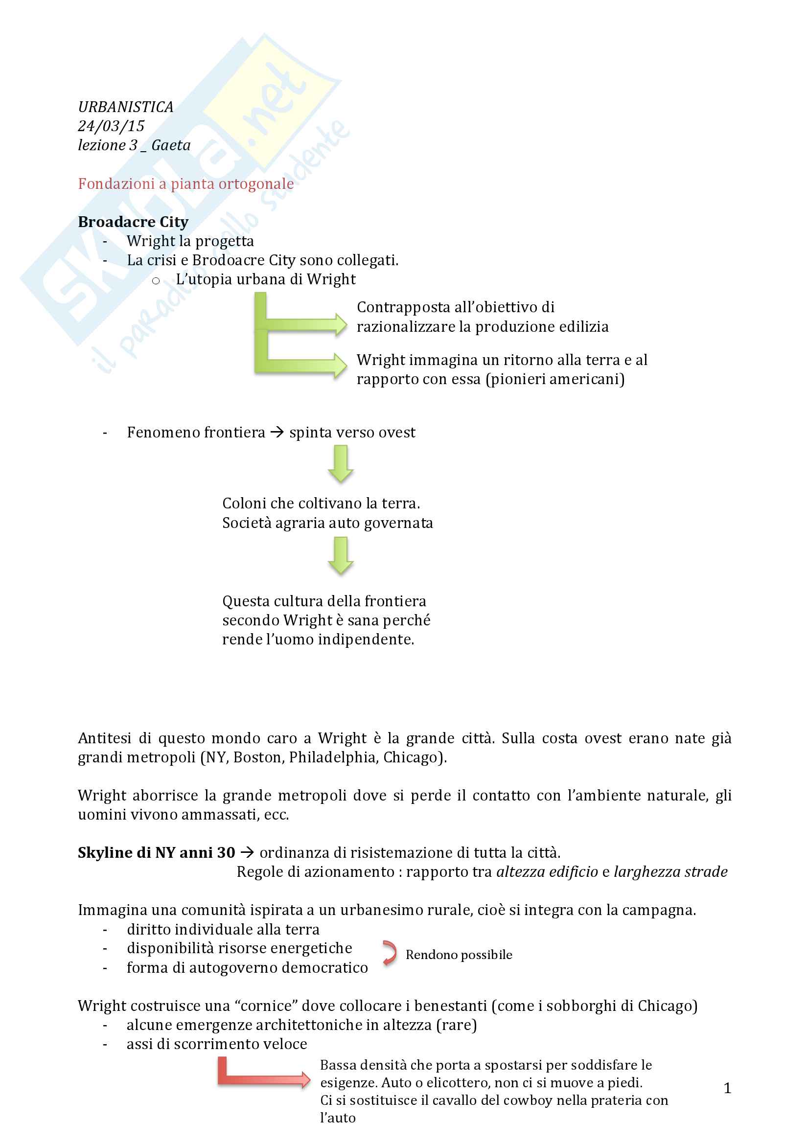 Urbanistica fondazioni a pianta ortogonale Pag. 1