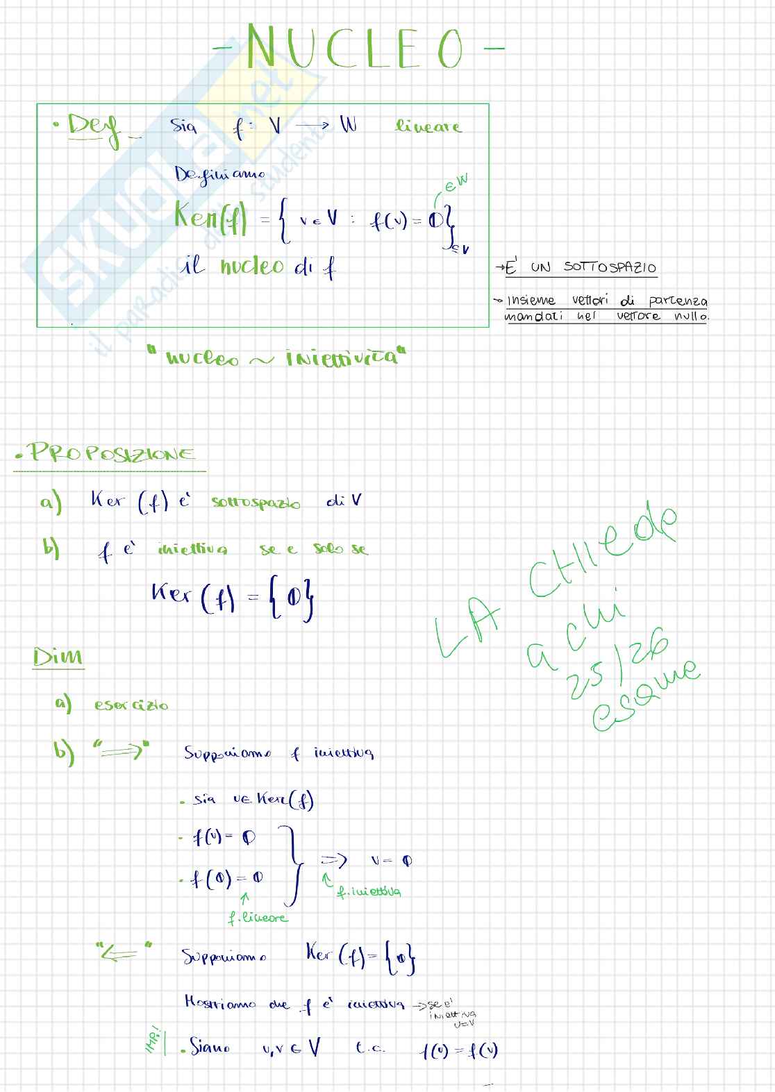 Lezione 21 di Geometria Pag. 1