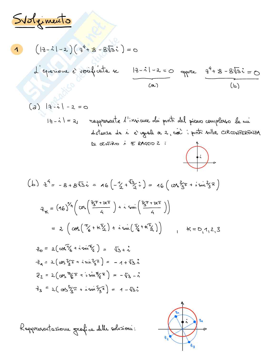 Primo parziale Analisi matematica 1 Pag. 2