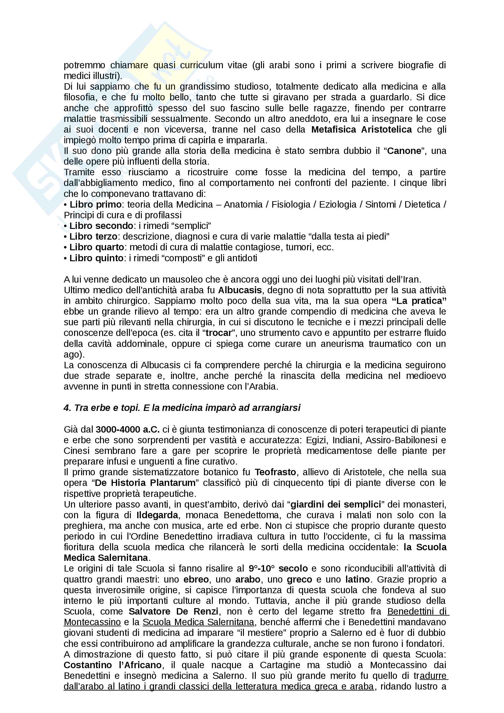 Storia della Medicina Pag. 6