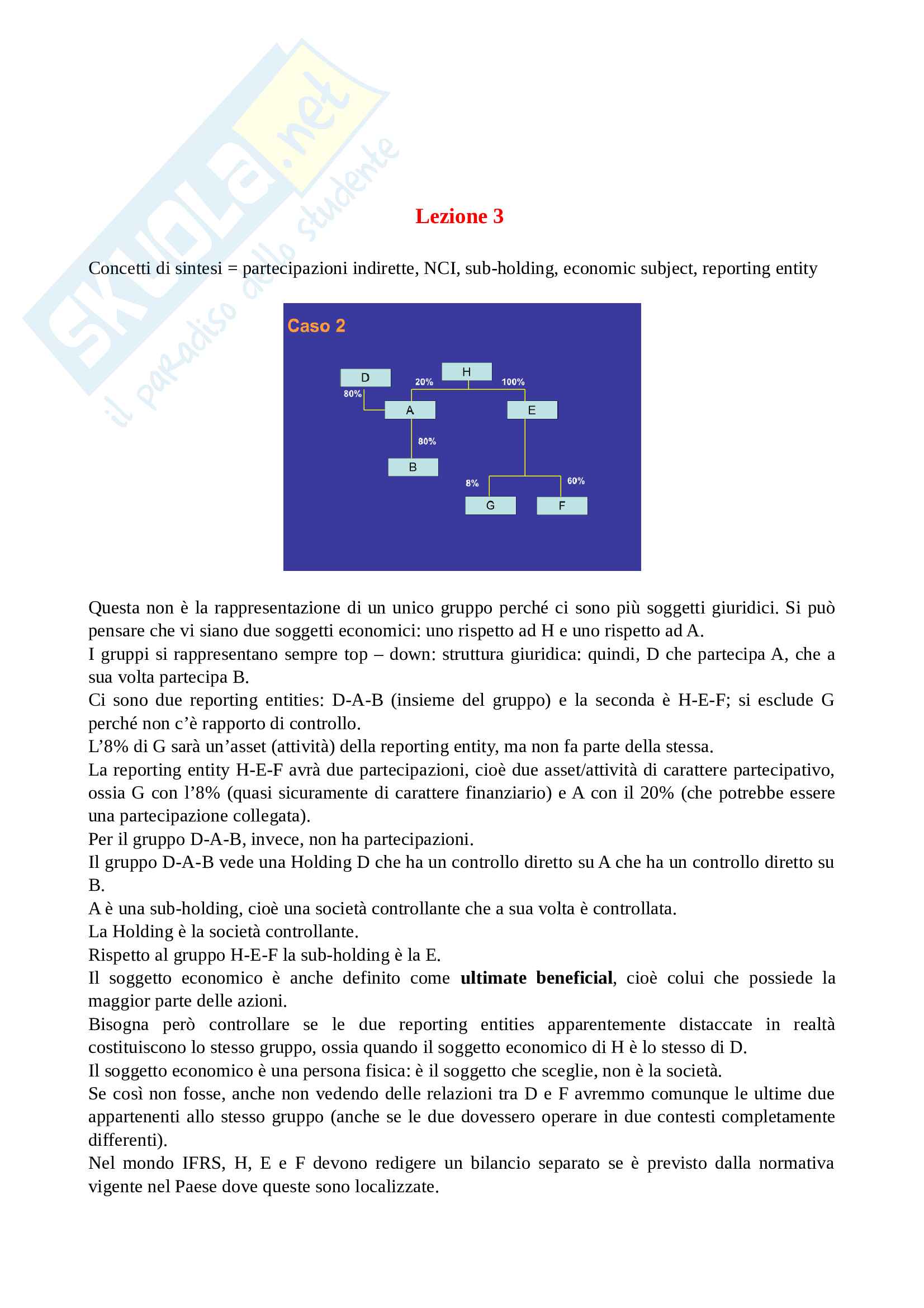 Appunti personali di bilancio consolidato - Lezioni 1-10 Pag. 16