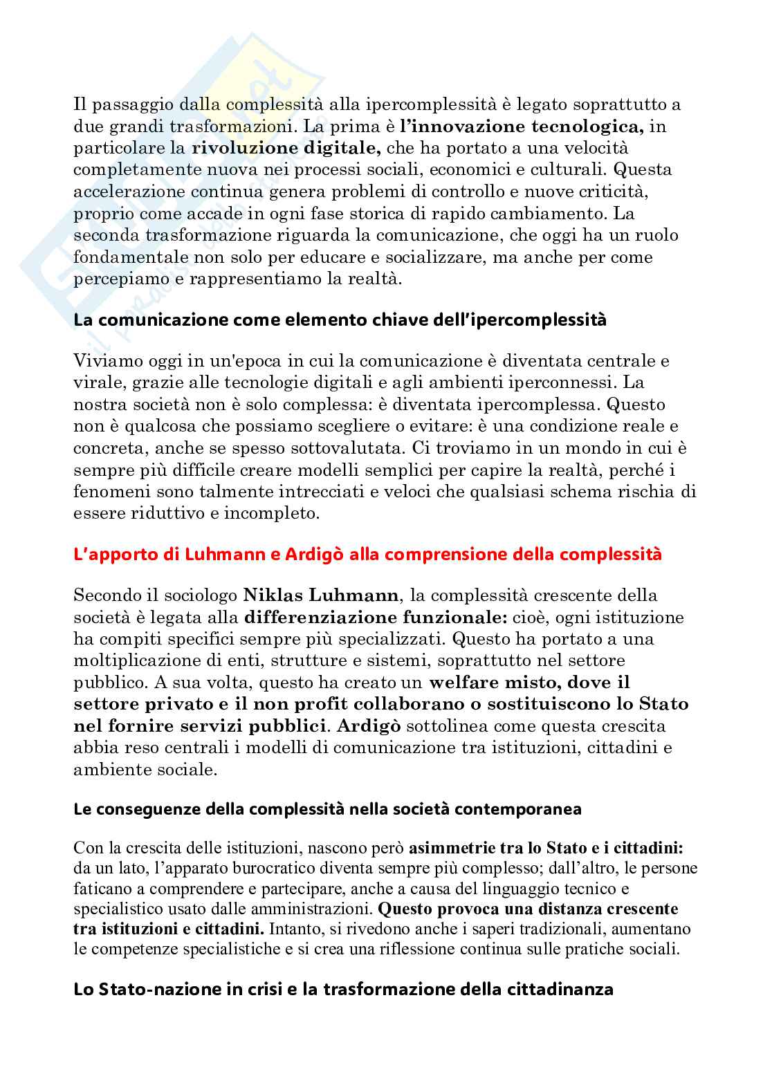 Appunti Comunicazione pubblica e istituzionale Pag. 41