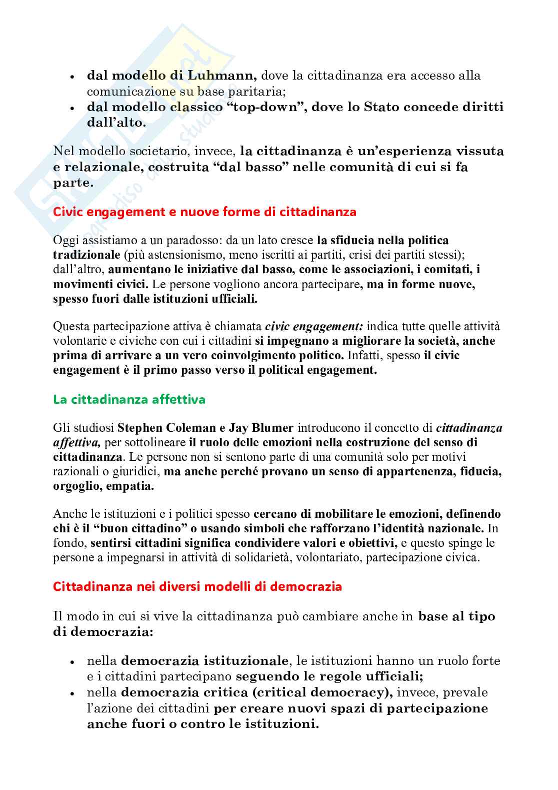 Appunti Comunicazione pubblica e istituzionale Pag. 46