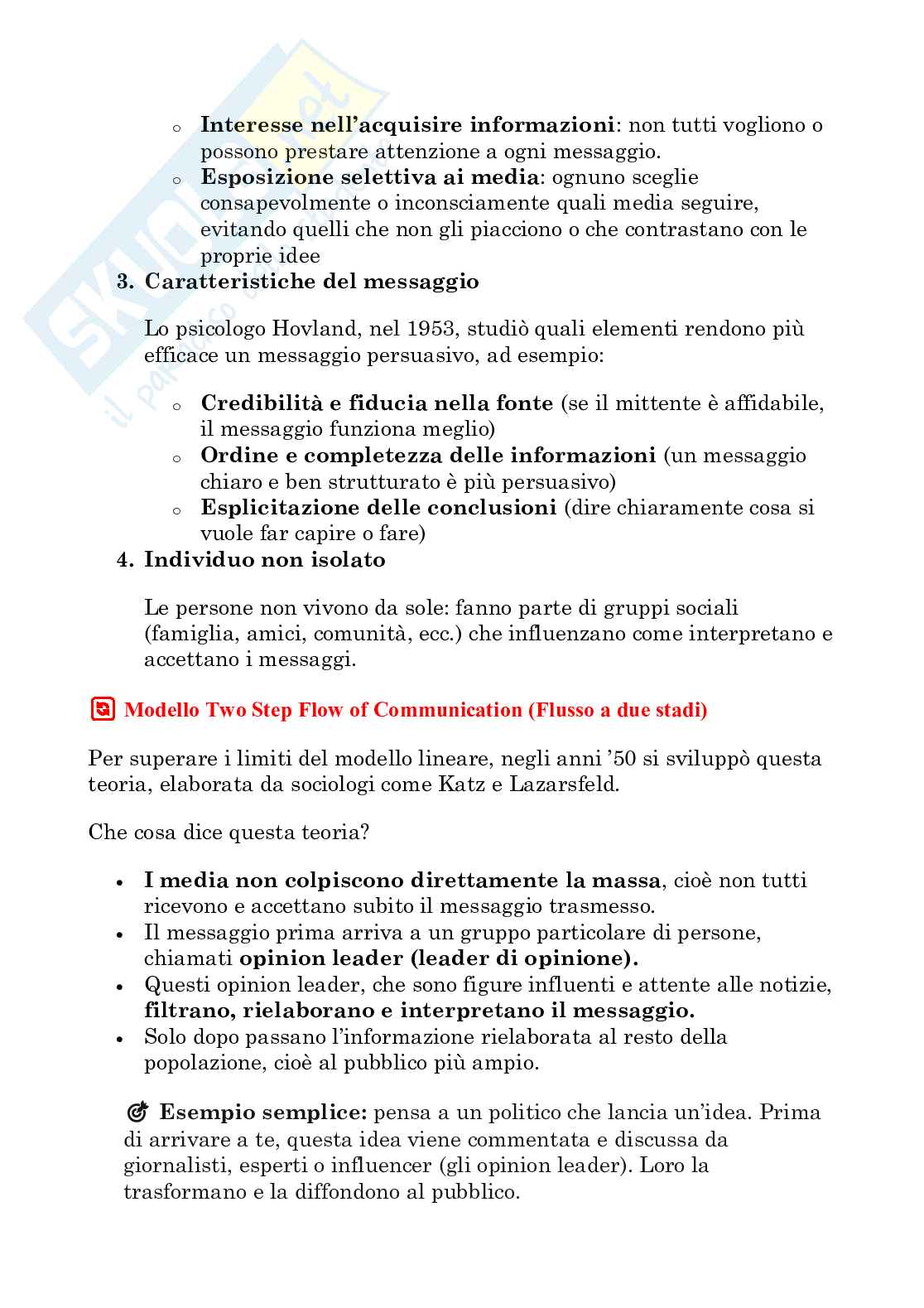 Appunti Comunicazione pubblica e istituzionale Pag. 6