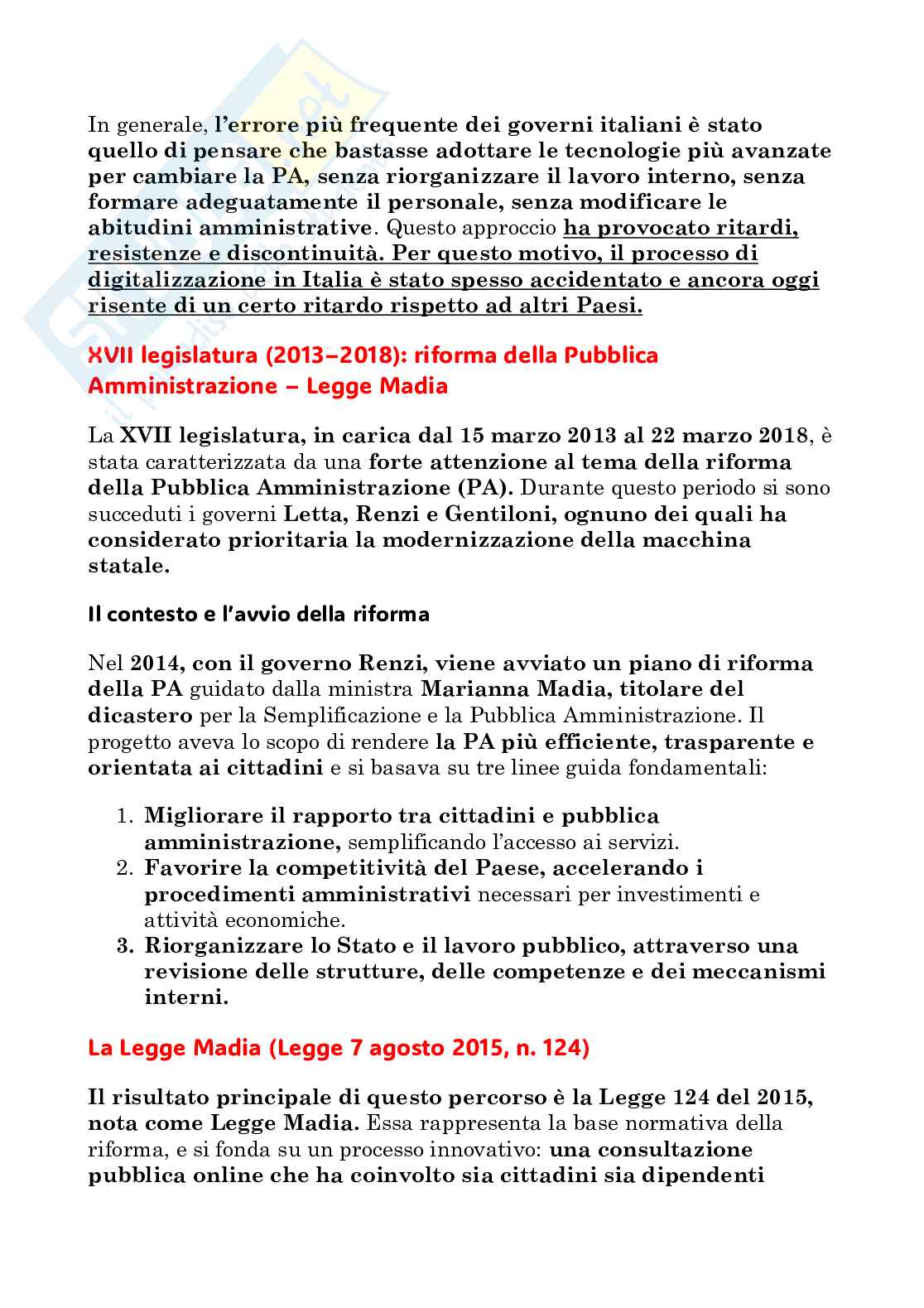 Appunti Comunicazione pubblica e istituzionale Pag. 61