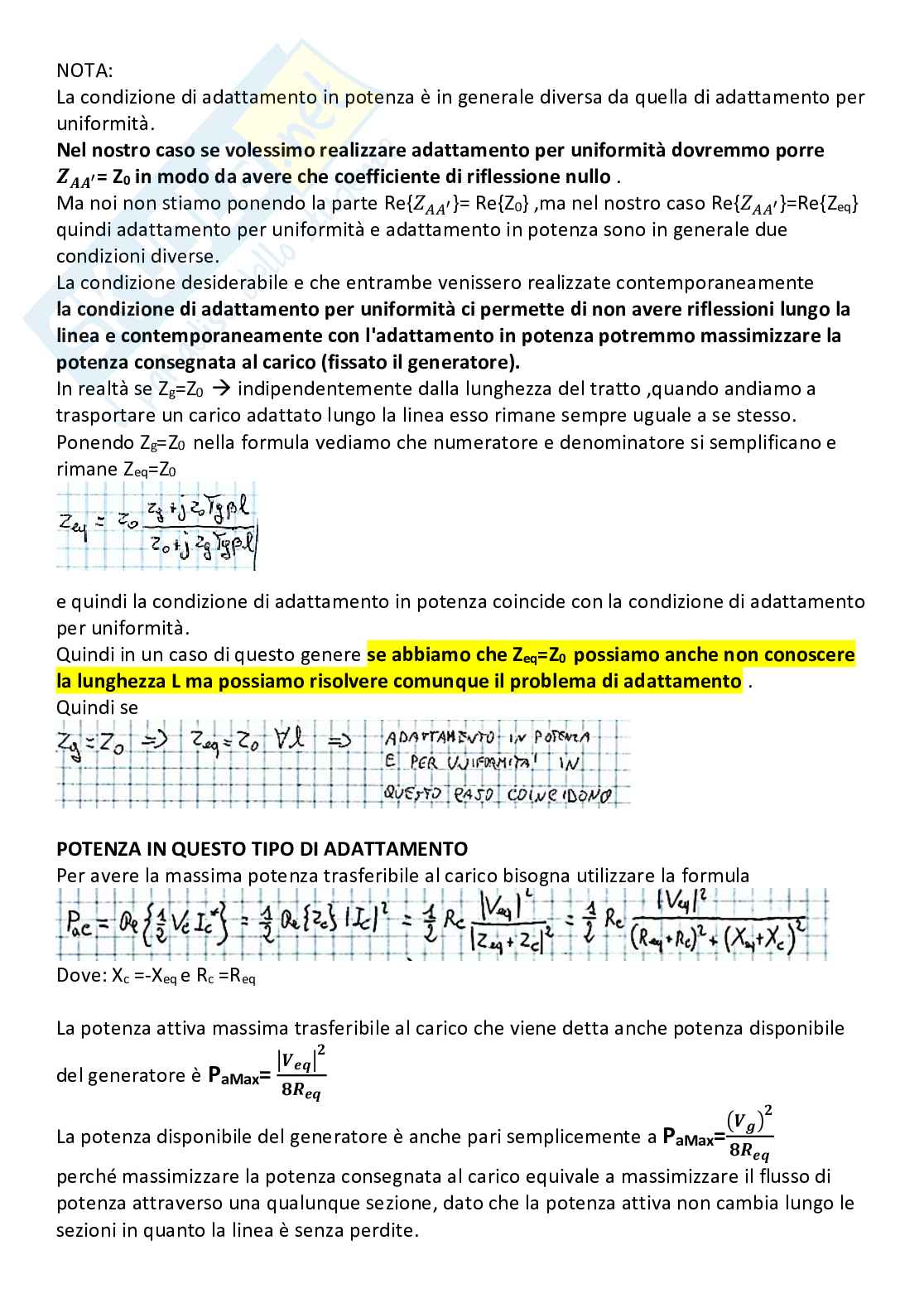 Adattamento in potenza Pag. 6