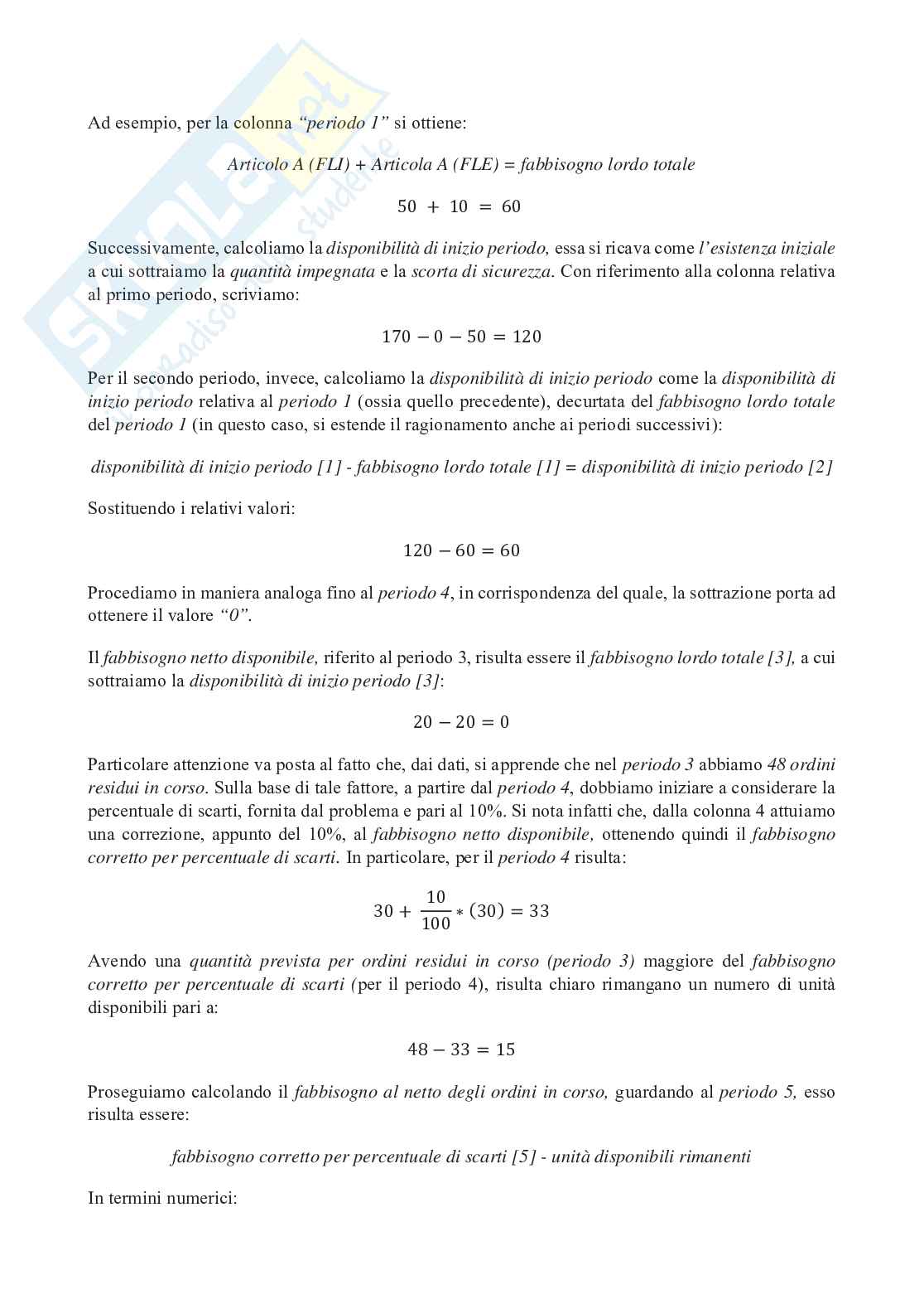 Esercitazioni Impianti Industriali Pag. 26