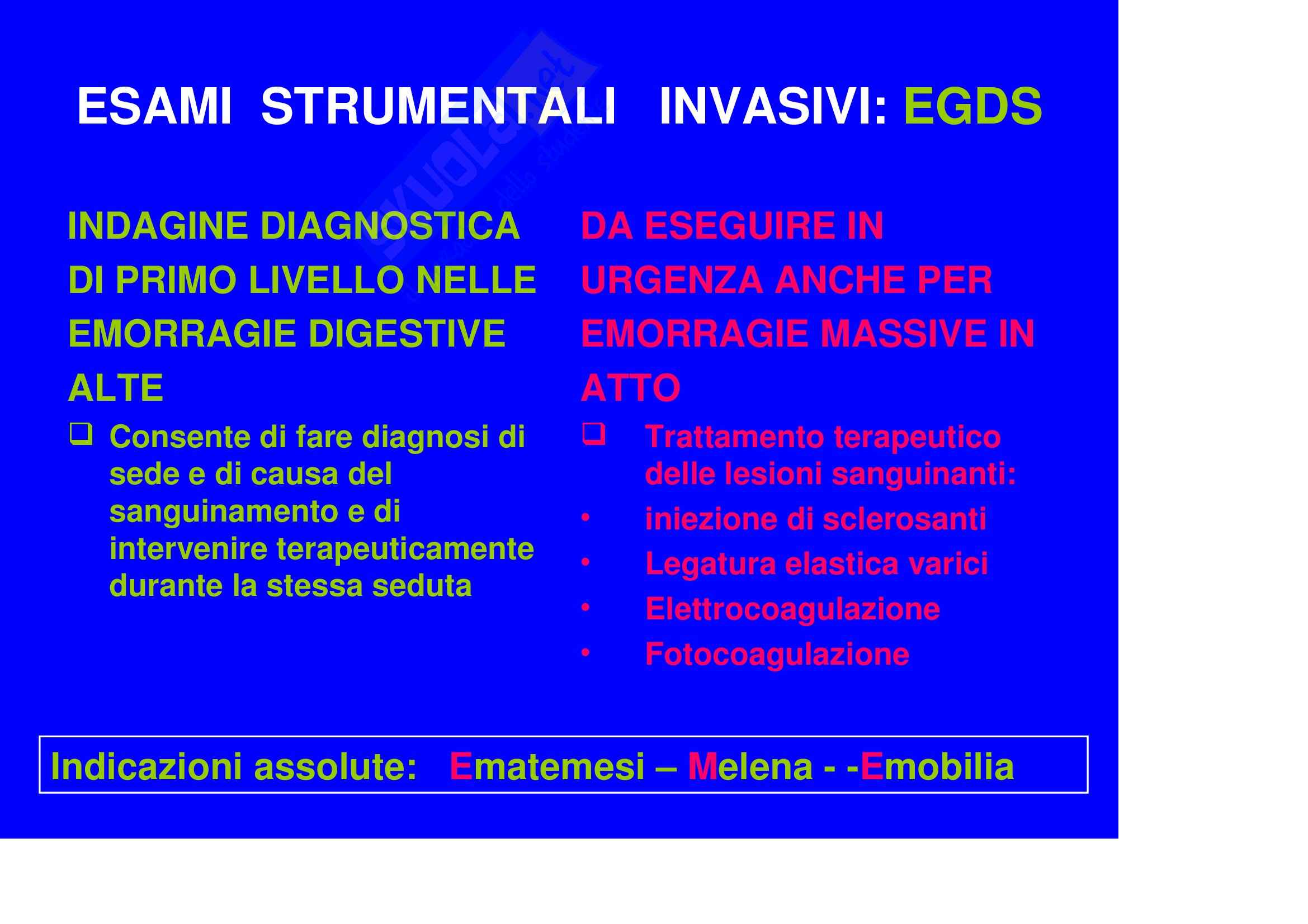 Chirurgia generale - le emorragie digestive Pag. 31