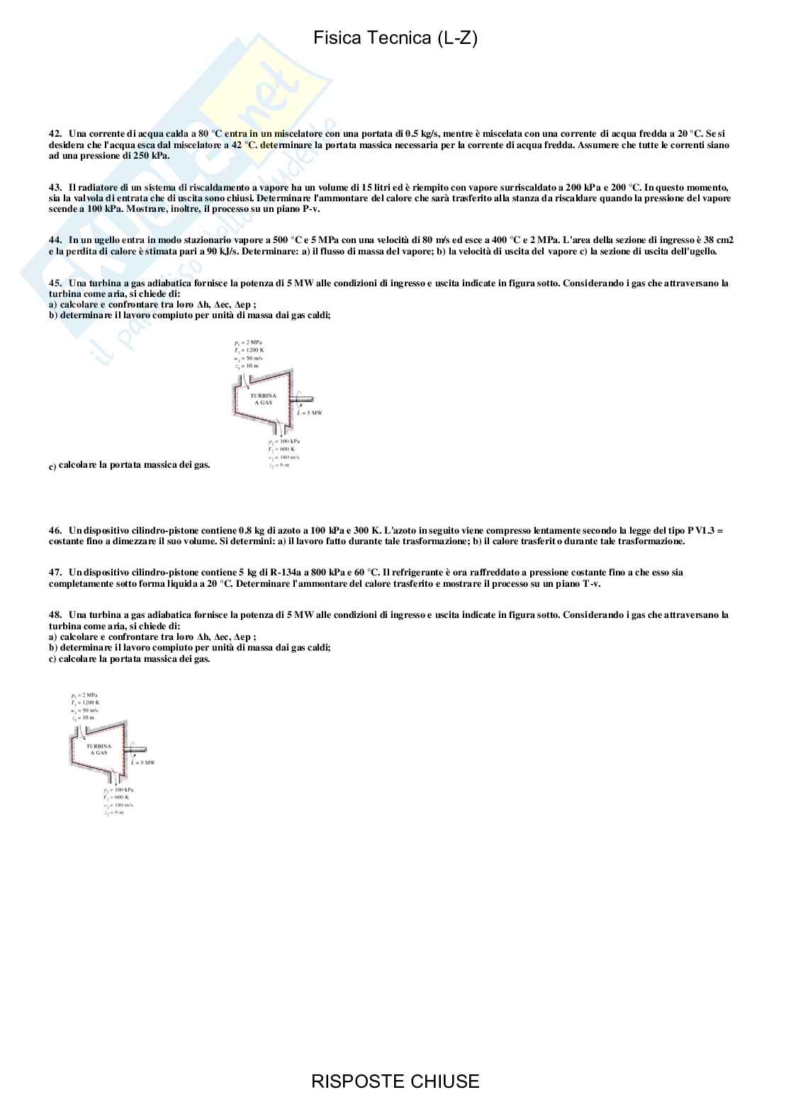 Fisica tecnica, LZ - Paniere compilato Pag. 31