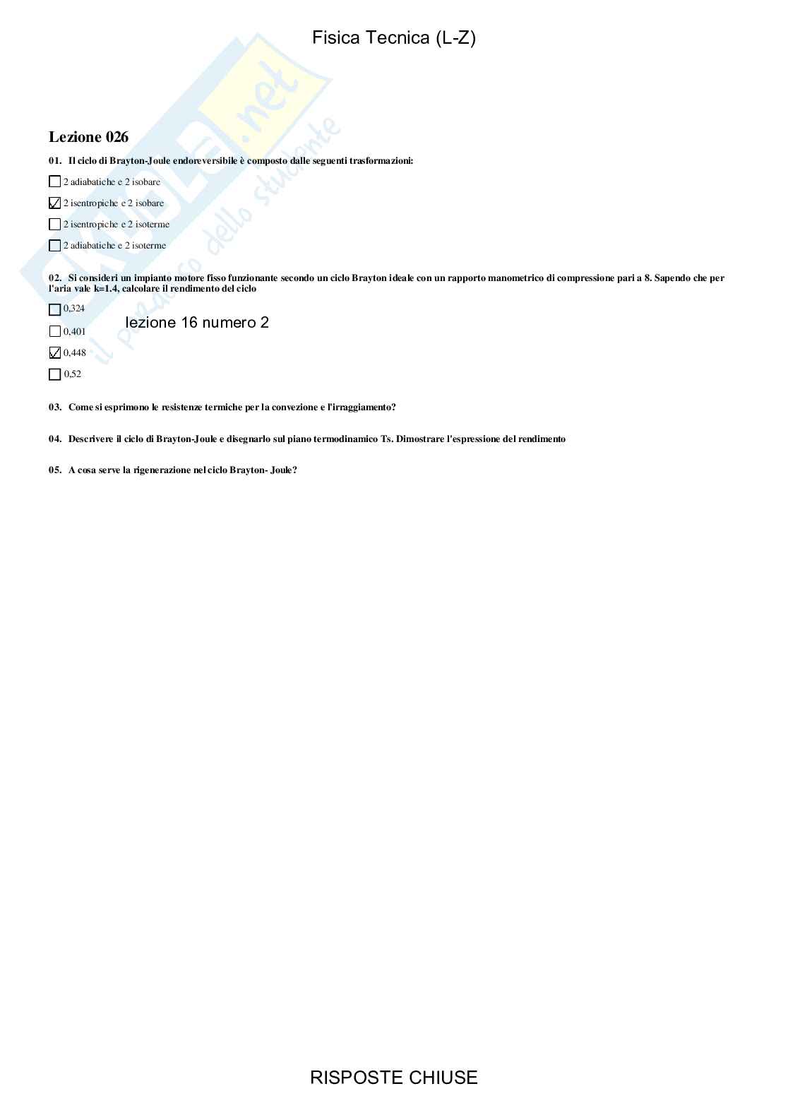 Fisica tecnica, LZ - Paniere compilato Pag. 51