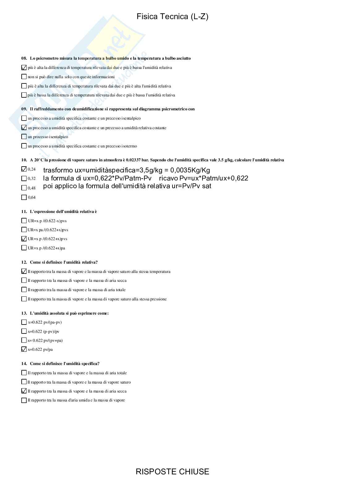 Fisica tecnica, LZ - Paniere compilato Pag. 61
