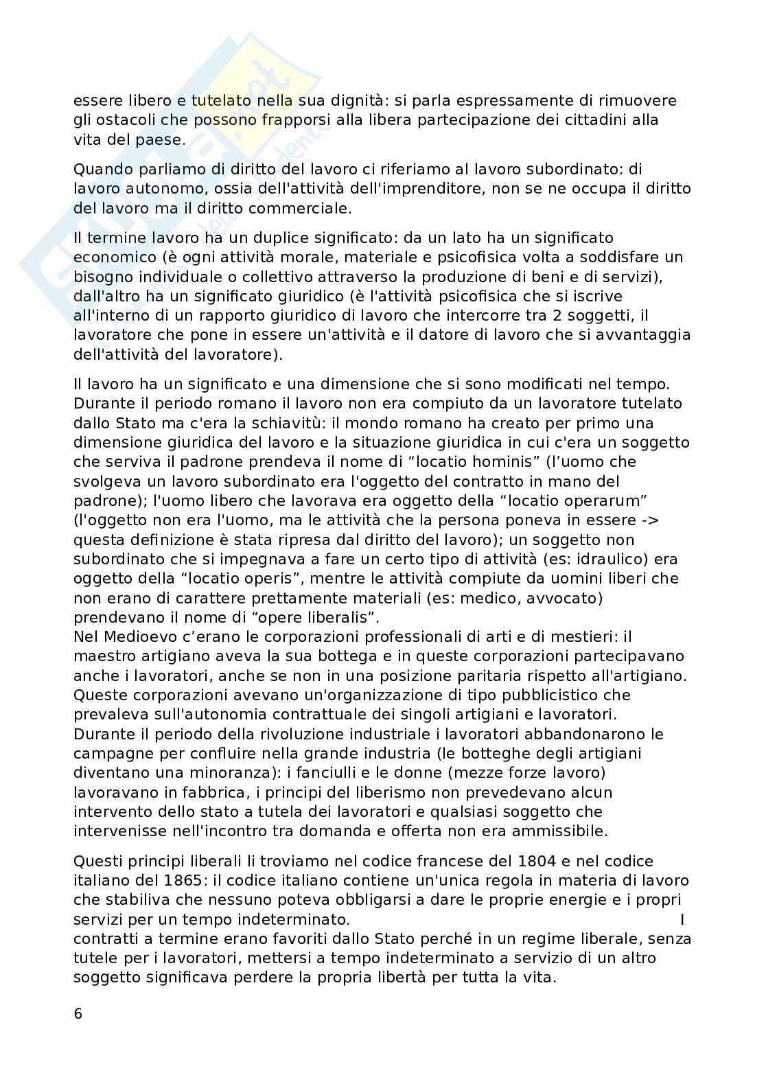 Appunti di Introduzione al diritto del lavoro Pag. 6