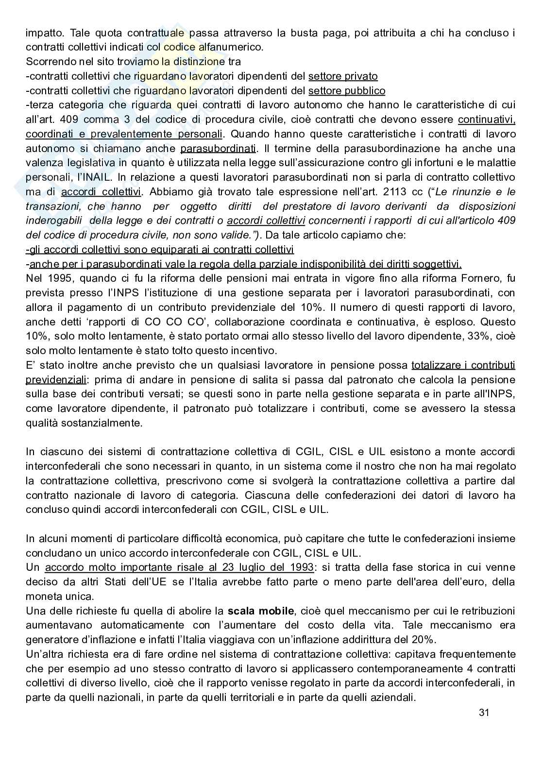 Appunti Diritto del lavoro Pag. 31