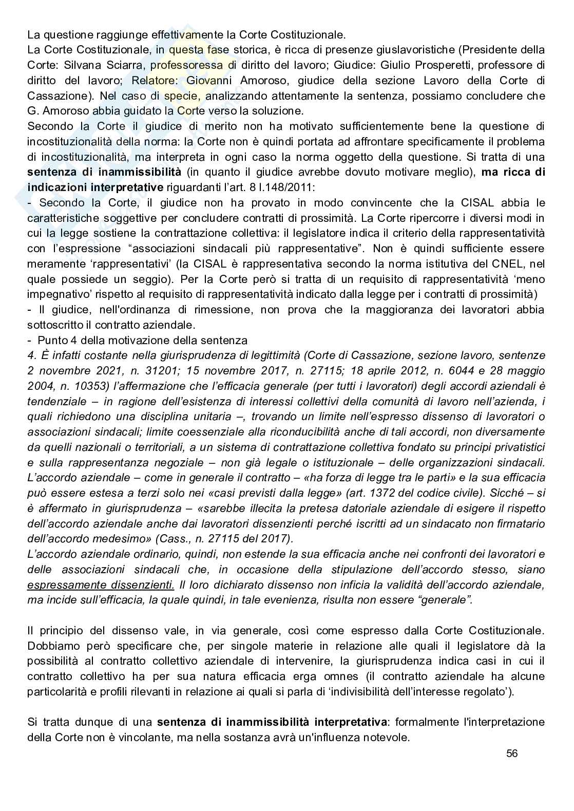 Appunti Diritto del lavoro Pag. 56