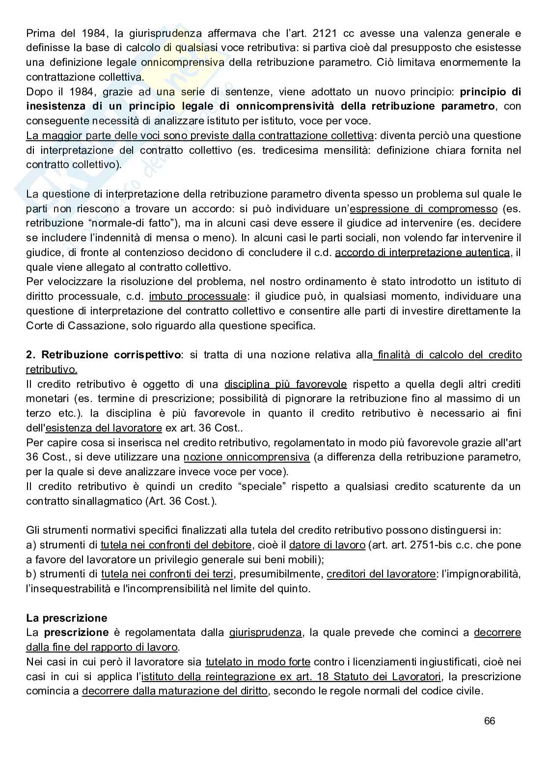 Appunti Diritto del lavoro Pag. 66