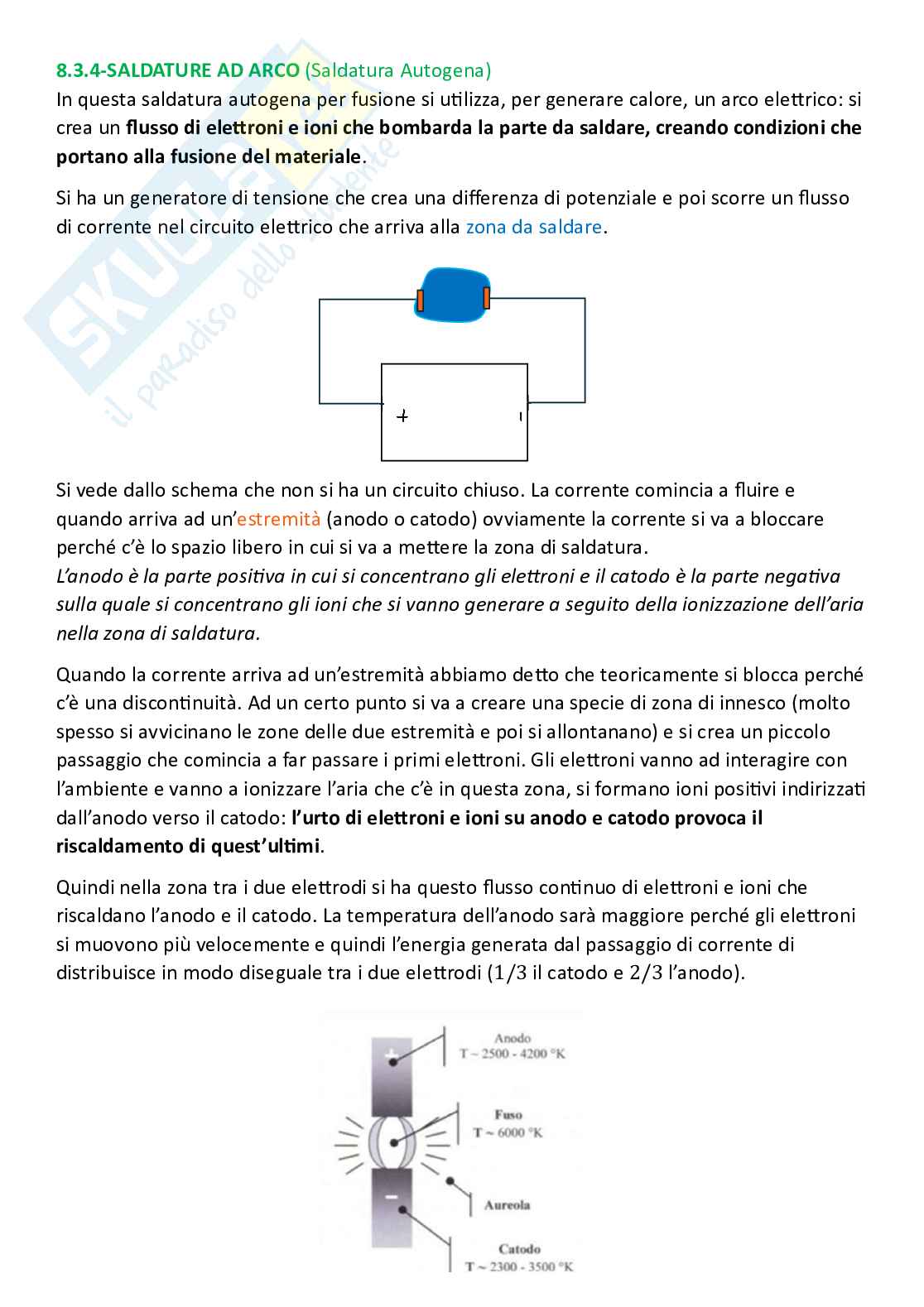 Tecnologie industriali pt.14 - Tecniche di giunzione e saldature Pag. 11