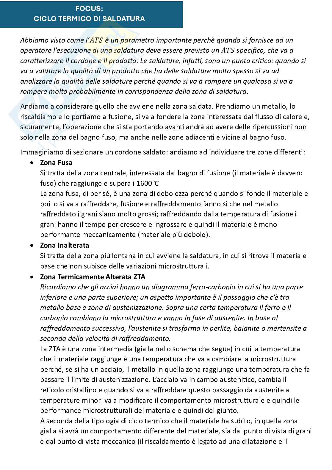 Tecnologie industriali pt.14 - Tecniche di giunzione e saldature Pag. 26