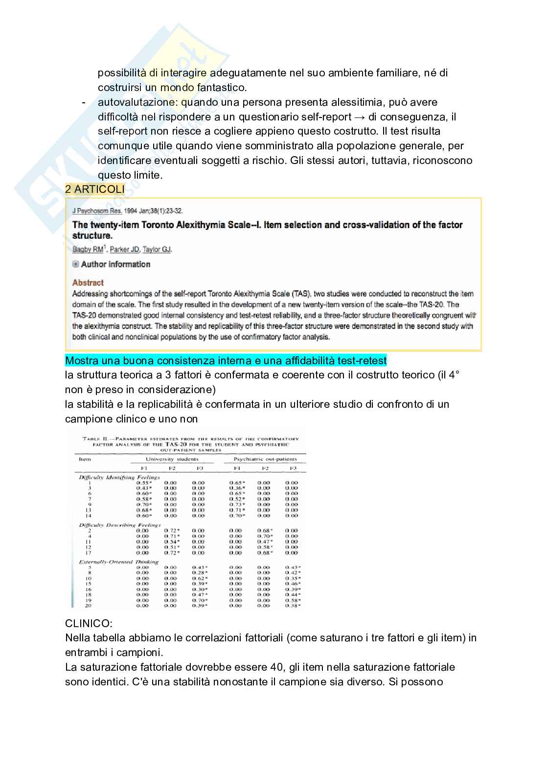 Appunti di Test di personalità Pag. 36