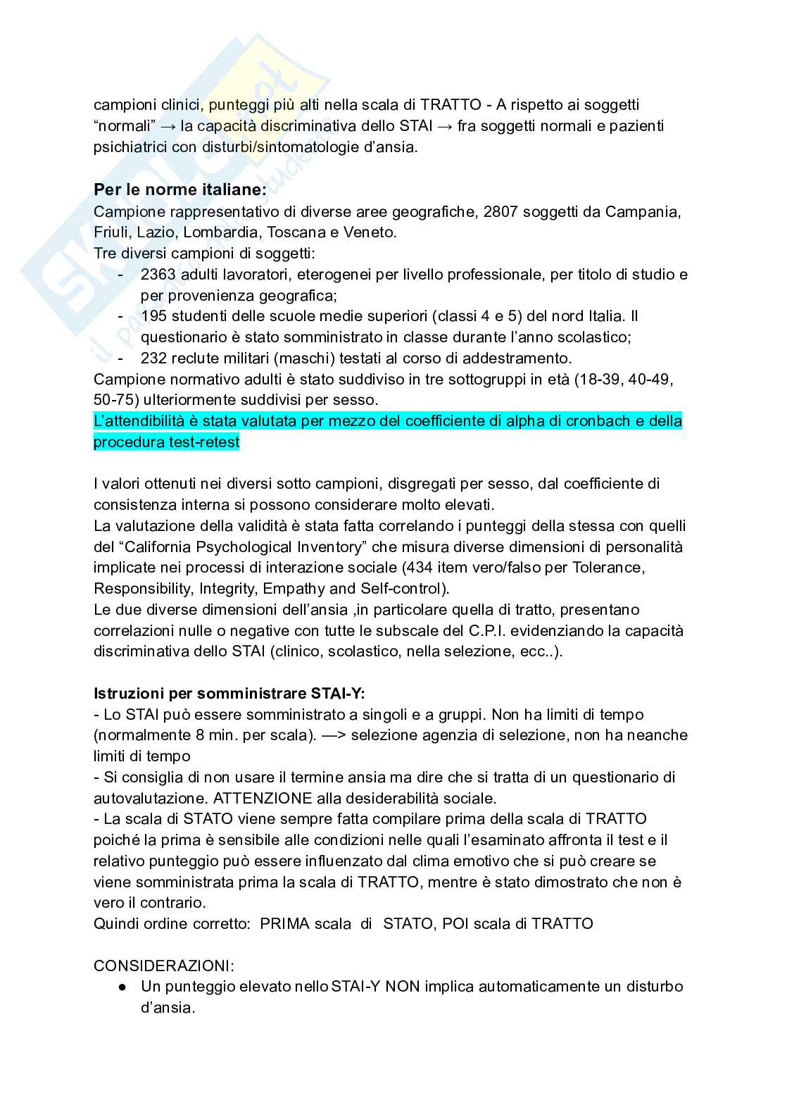 Appunti di Test di personalità Pag. 61