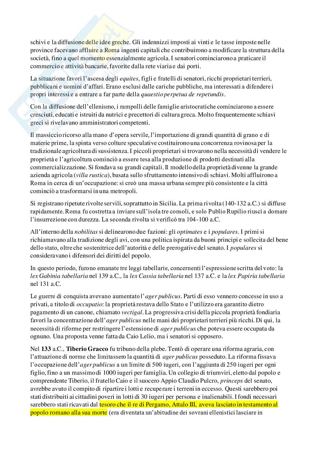 Storia romana Pag. 21