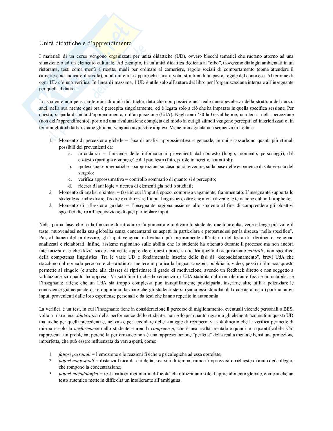 Didattica delle lingue moderne Pag. 16