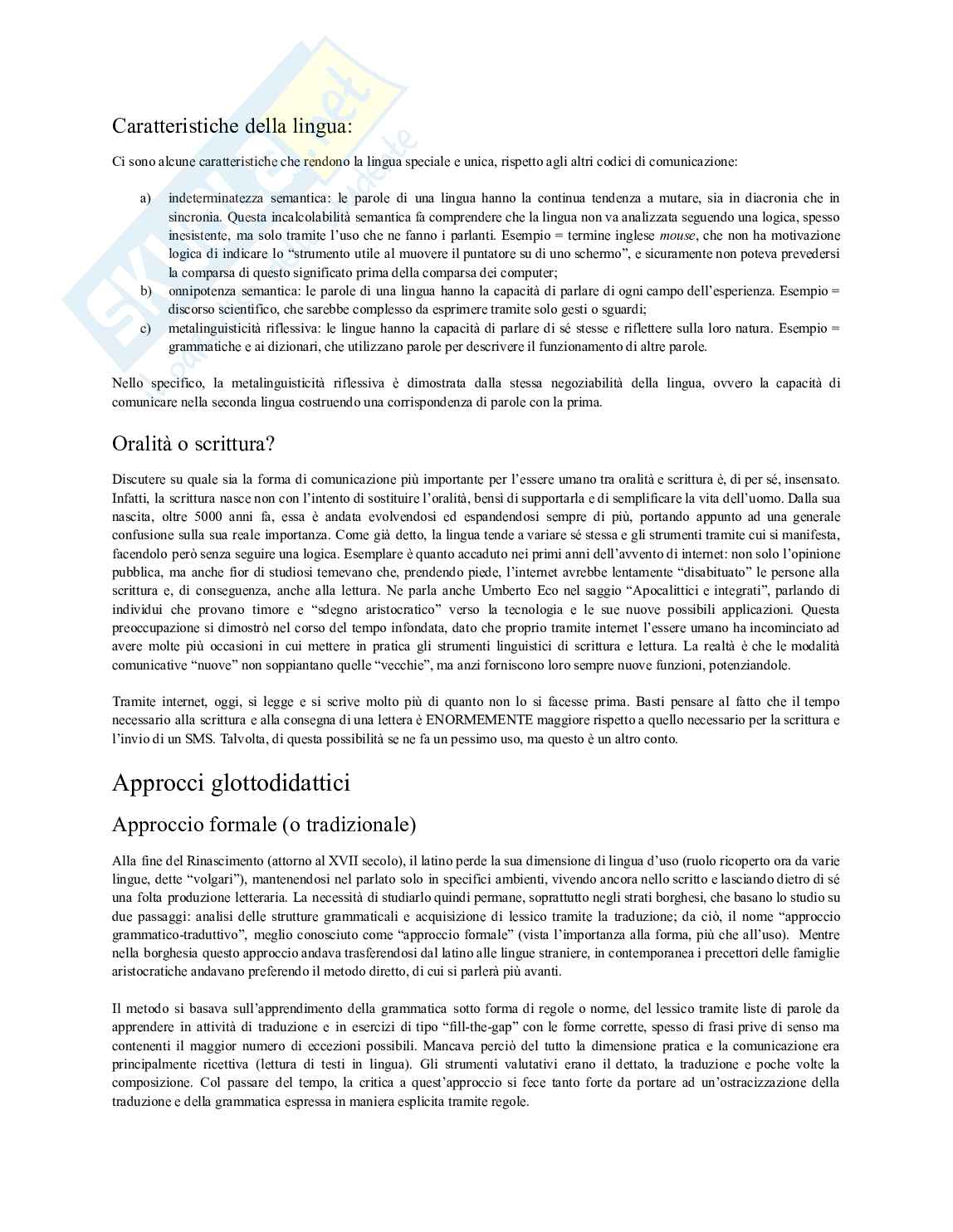 Didattica delle lingue moderne Pag. 2