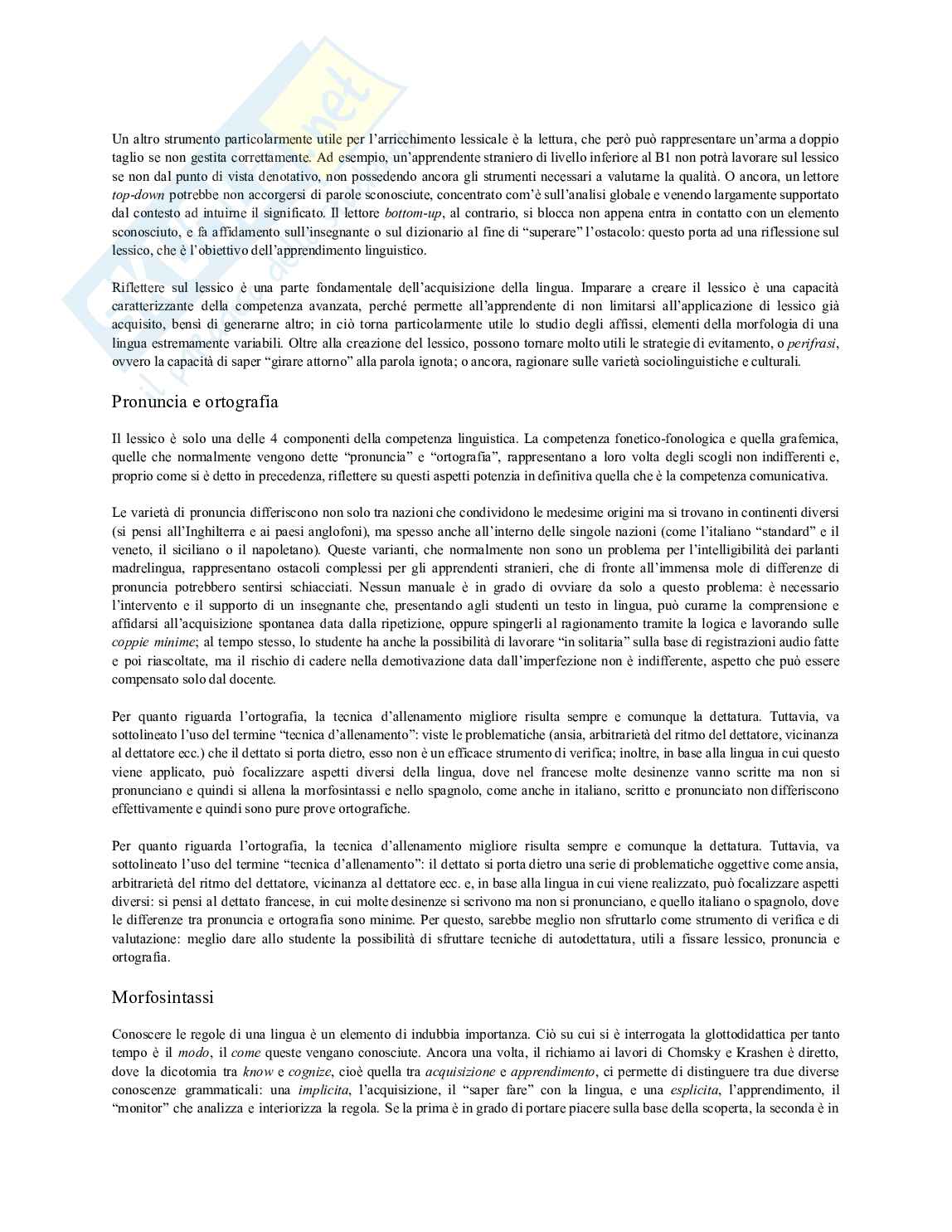 Didattica delle lingue moderne Pag. 21