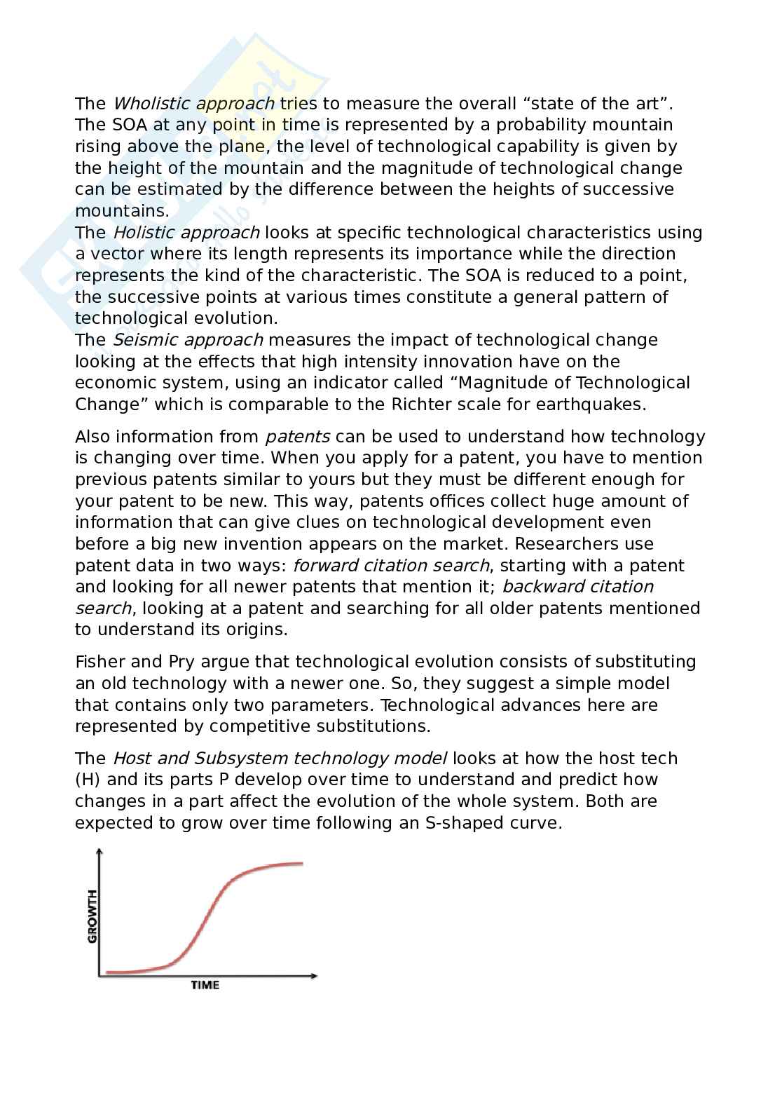 Technological change and the economy Pag. 16