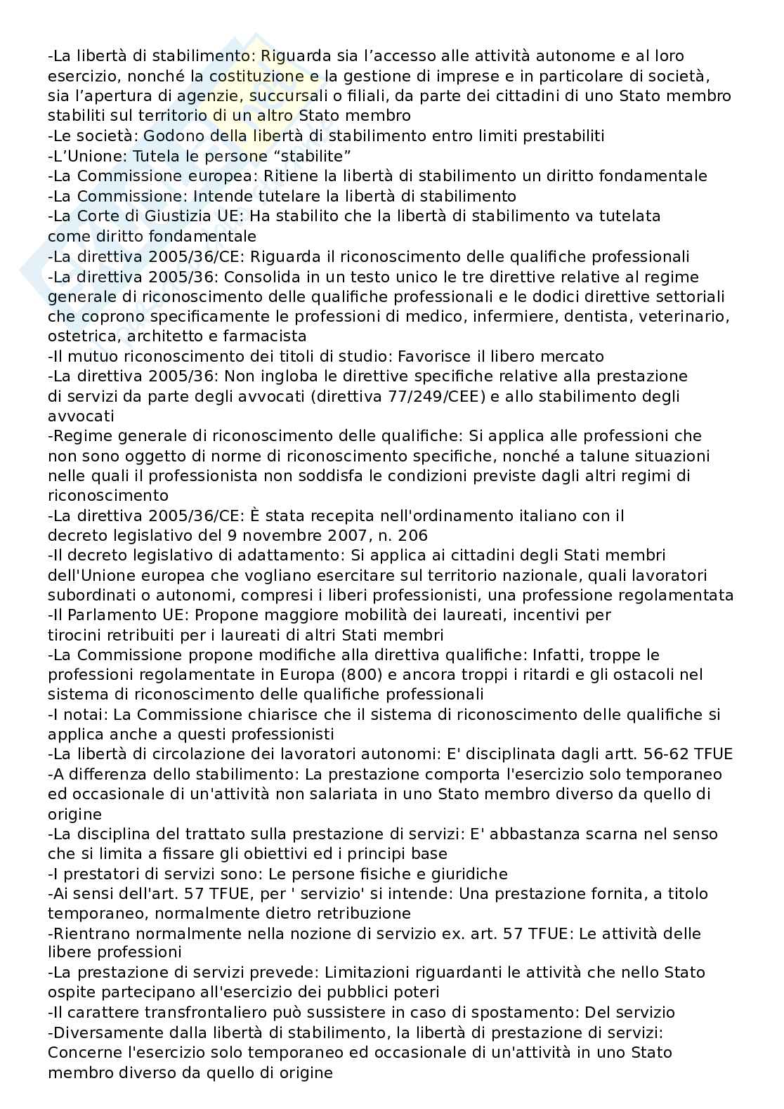 Paniere Diritto comunitario. Aggiornato e completo. In ordine Pag. 11