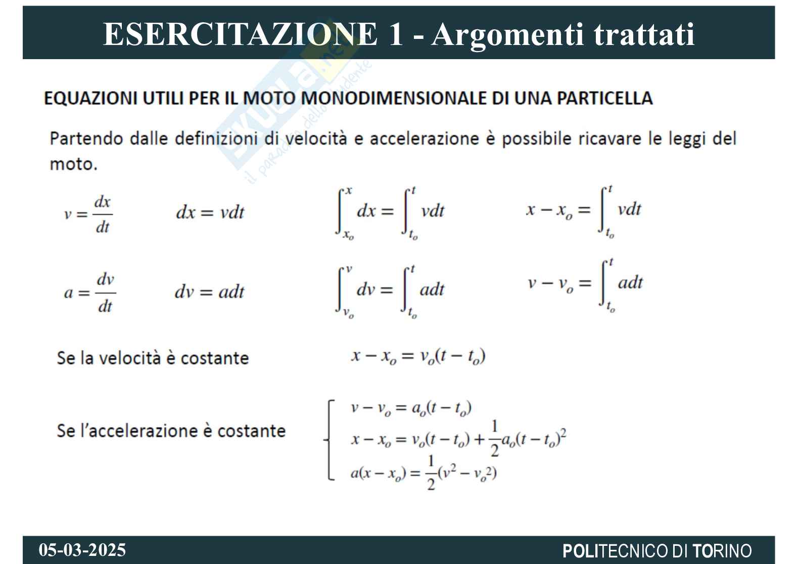 Esercizi Pag. 1