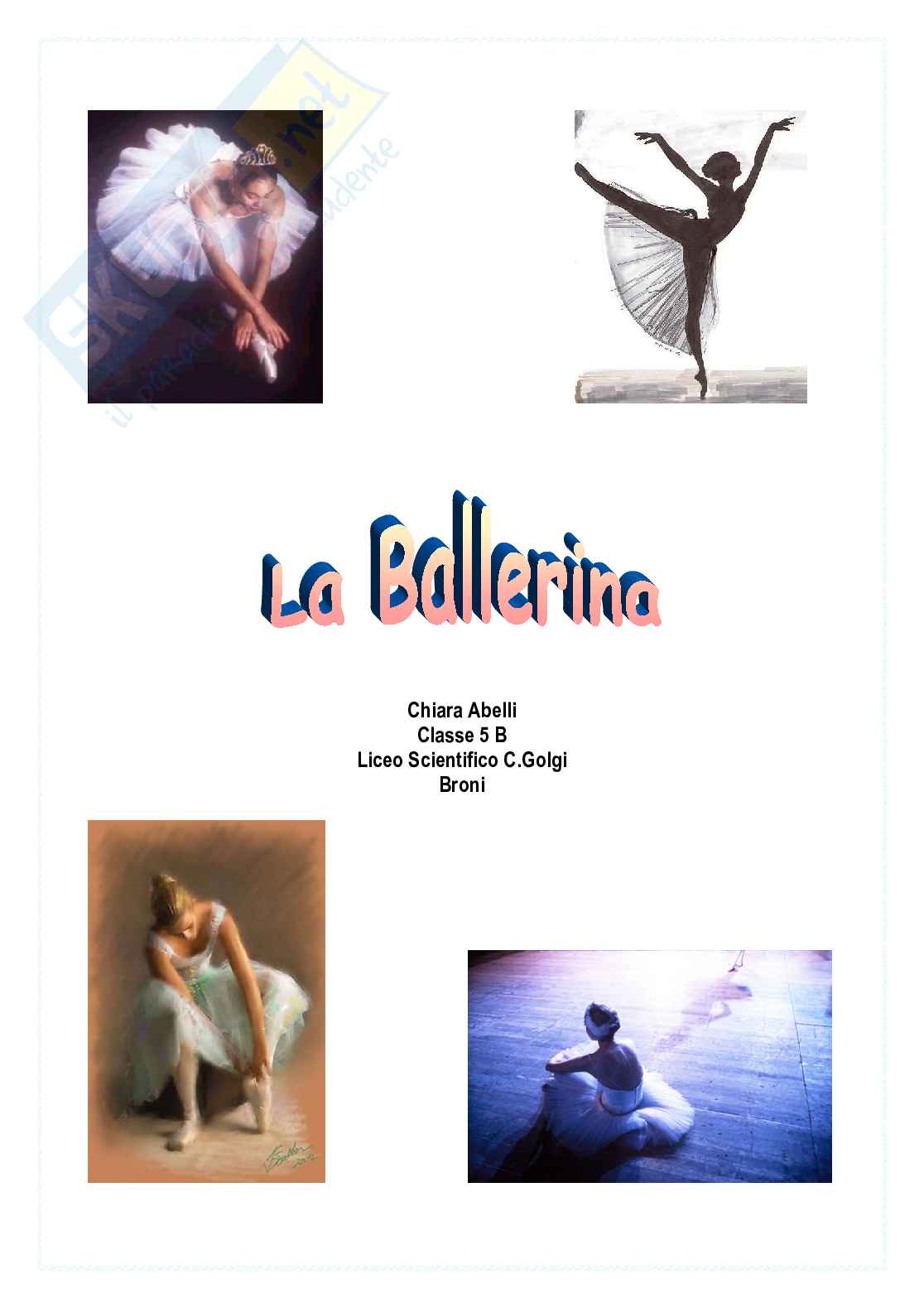 La ballerina Pag. 1