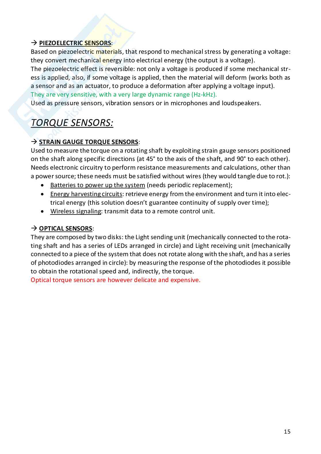 Automotive Electronics Systems Pag. 16