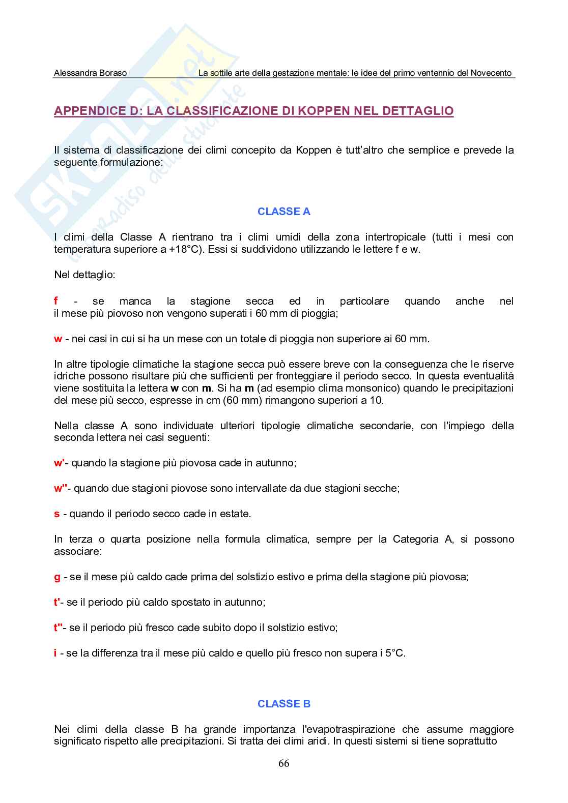 La sottile arte della gestazione mentale: le idee del primo ventennio del Novecento Pag. 66