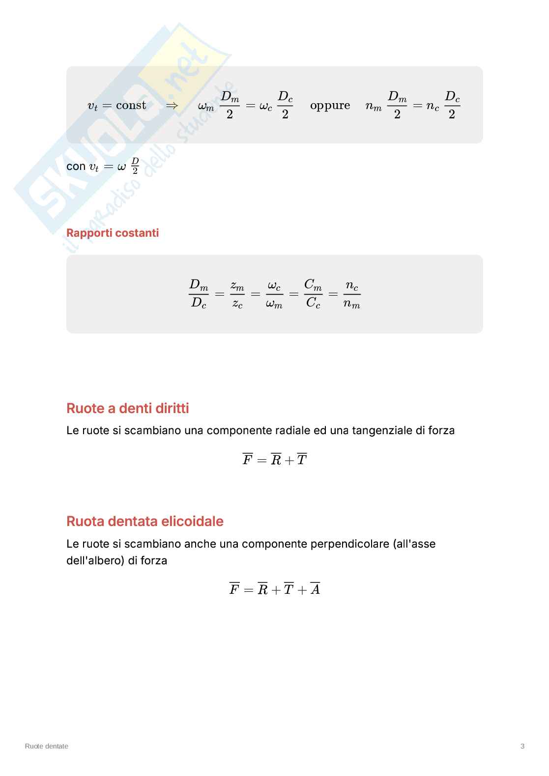 Riassunto esame Costruzione di macchine, Prof. Patriarca Luca, libro consigliato Costruzione di macchine 1, Davoli Pag. 21