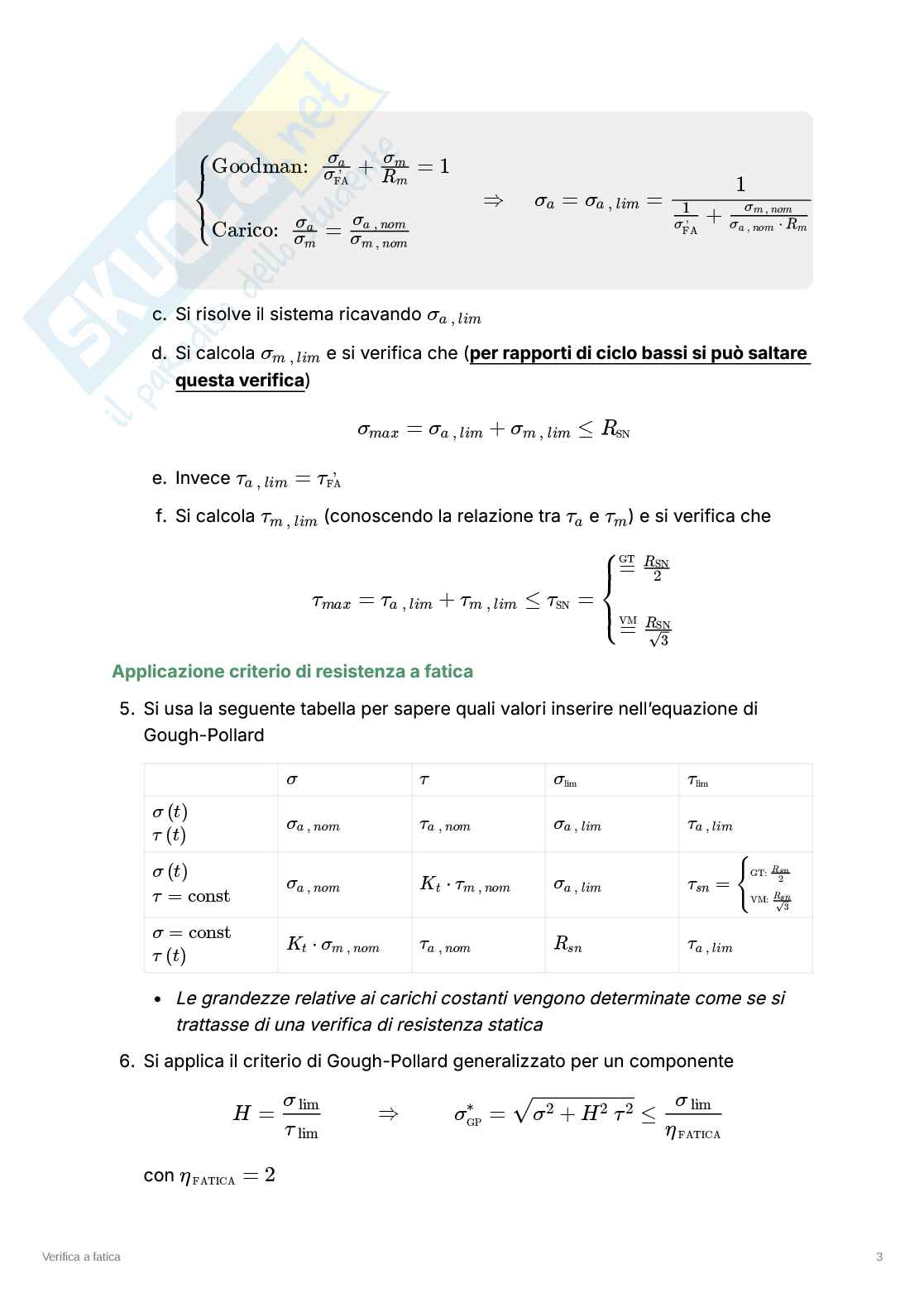Riassunto esame Costruzione di macchine, Prof. Patriarca Luca, libro consigliato Costruzione di macchine 1, Davoli Pag. 31