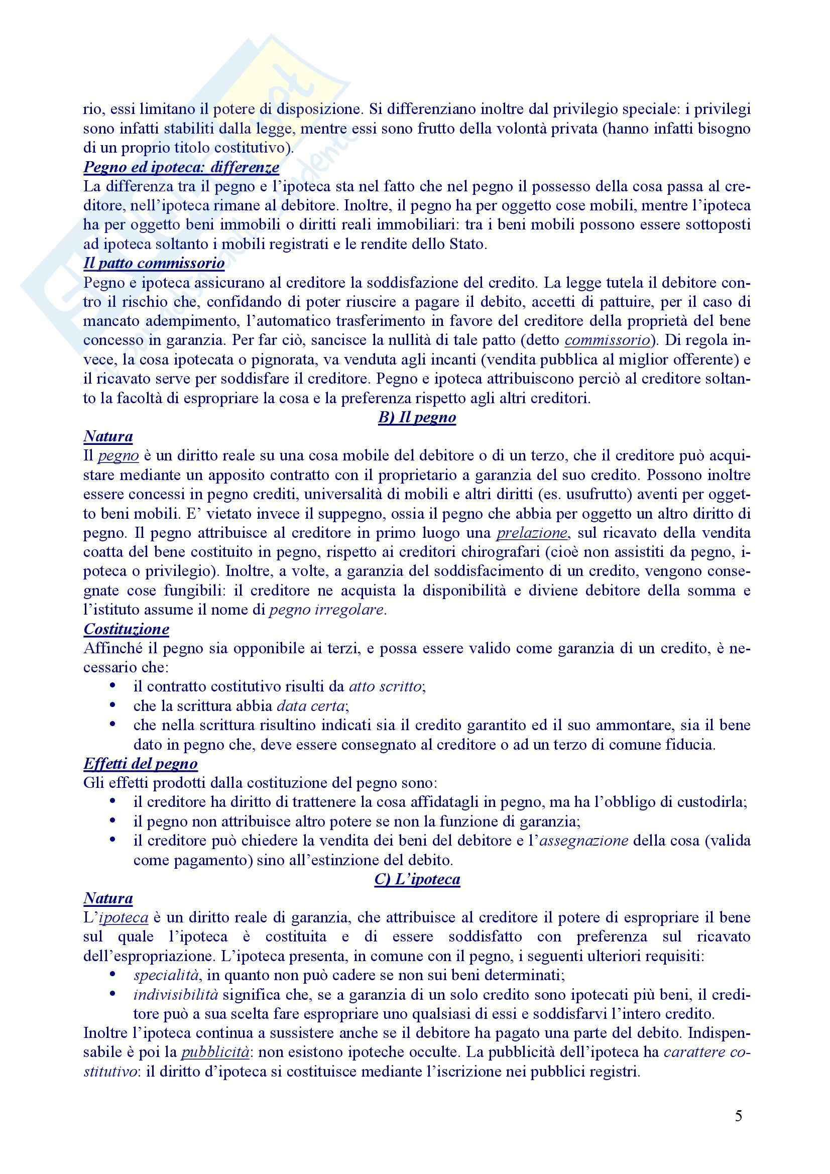 Diritto privato - Riassunto esame completo, prof. Balestra Pag. 51