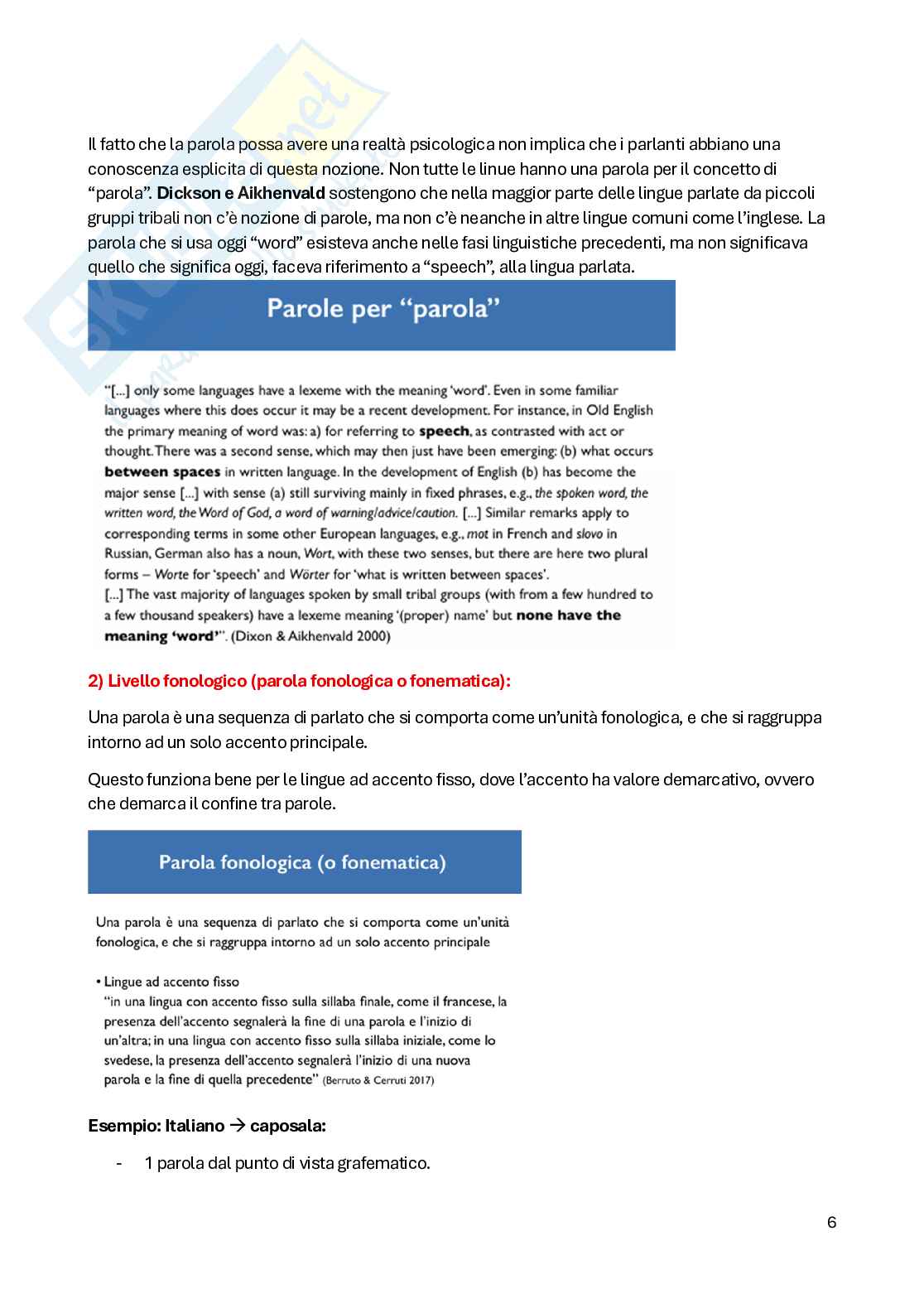 Appunti completi di Semantica e Lessico  Pag. 6