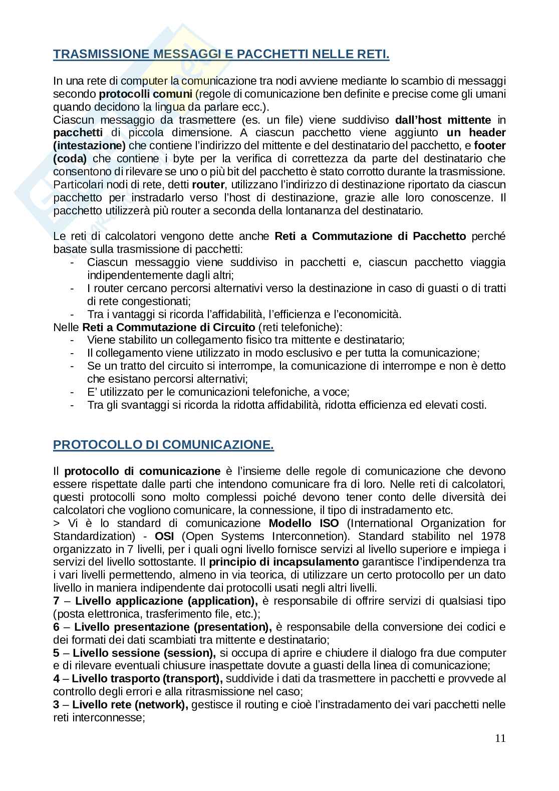 Riassunti informatica 10 CFU Pag. 11