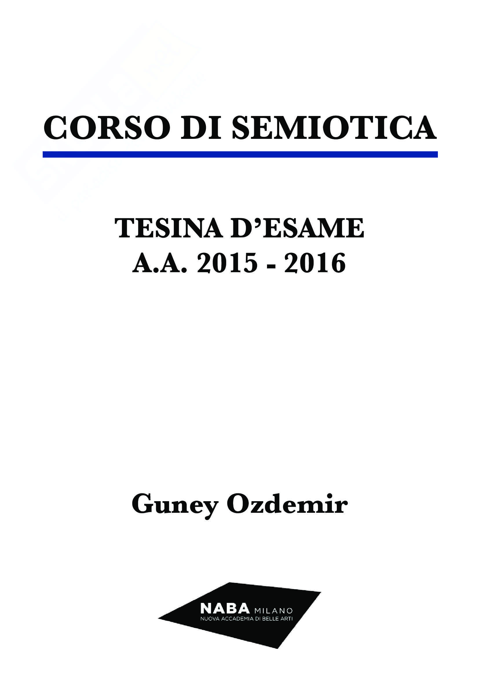 Analisi semantica di 3 campagne automobilistiche Pag. 1