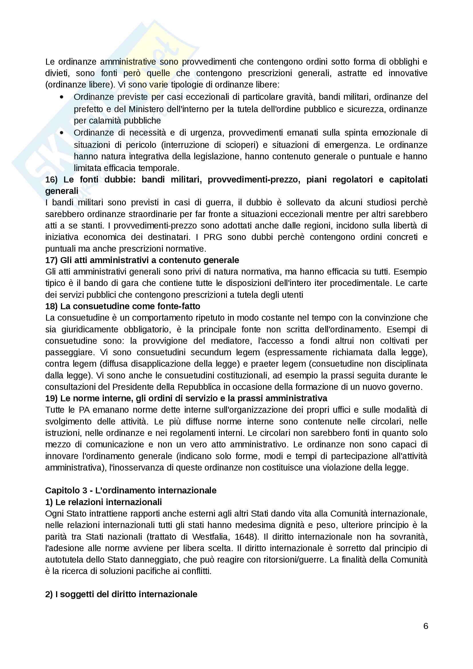 Riassunto esame Diritto amministrativo, Prof. Giuffrida, Libro consigliato Lineamenti di diritto amministrativo, Crosetti, Giuffrida Pag. 6