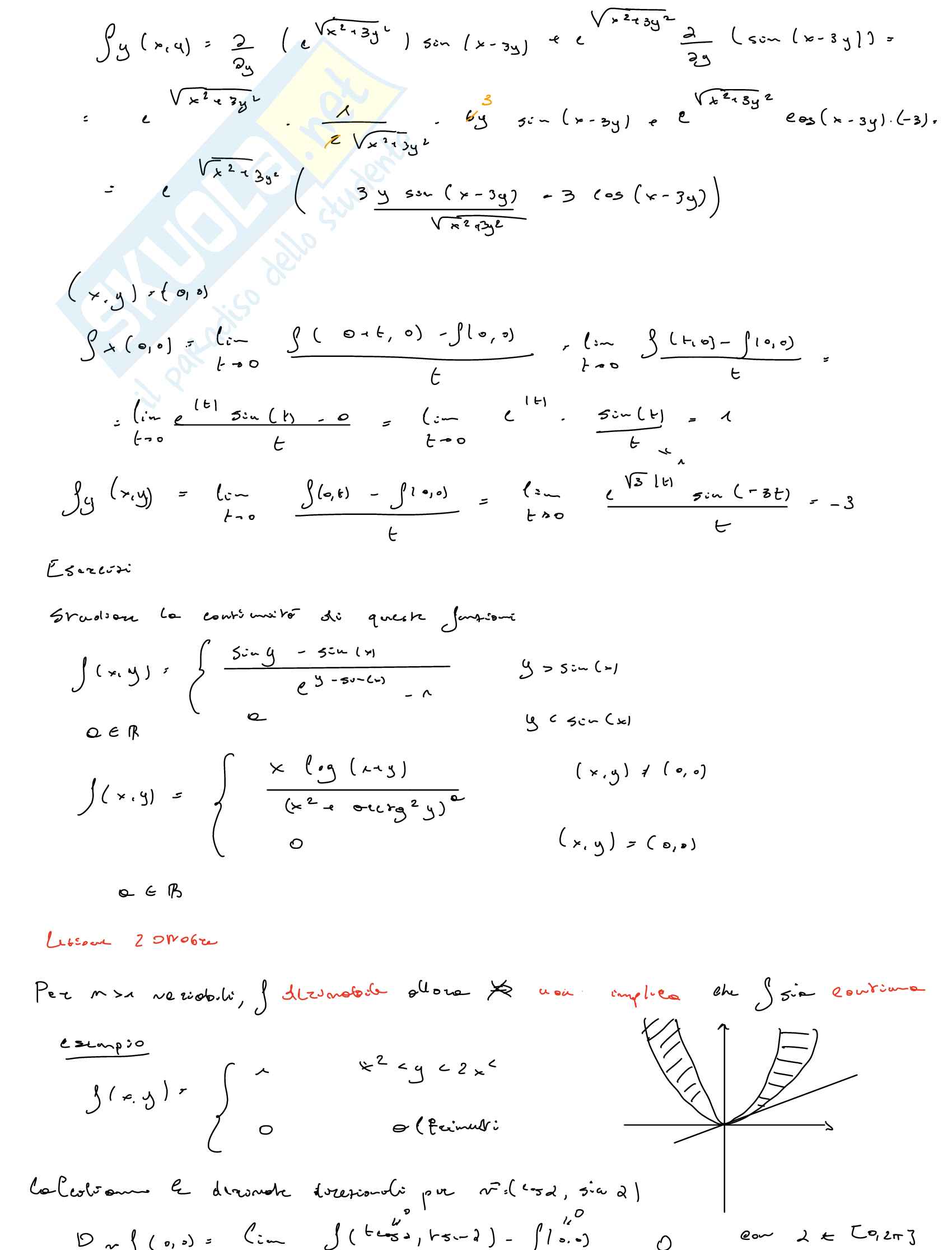 1° Parte Appunti Analisi 2 Pag. 21