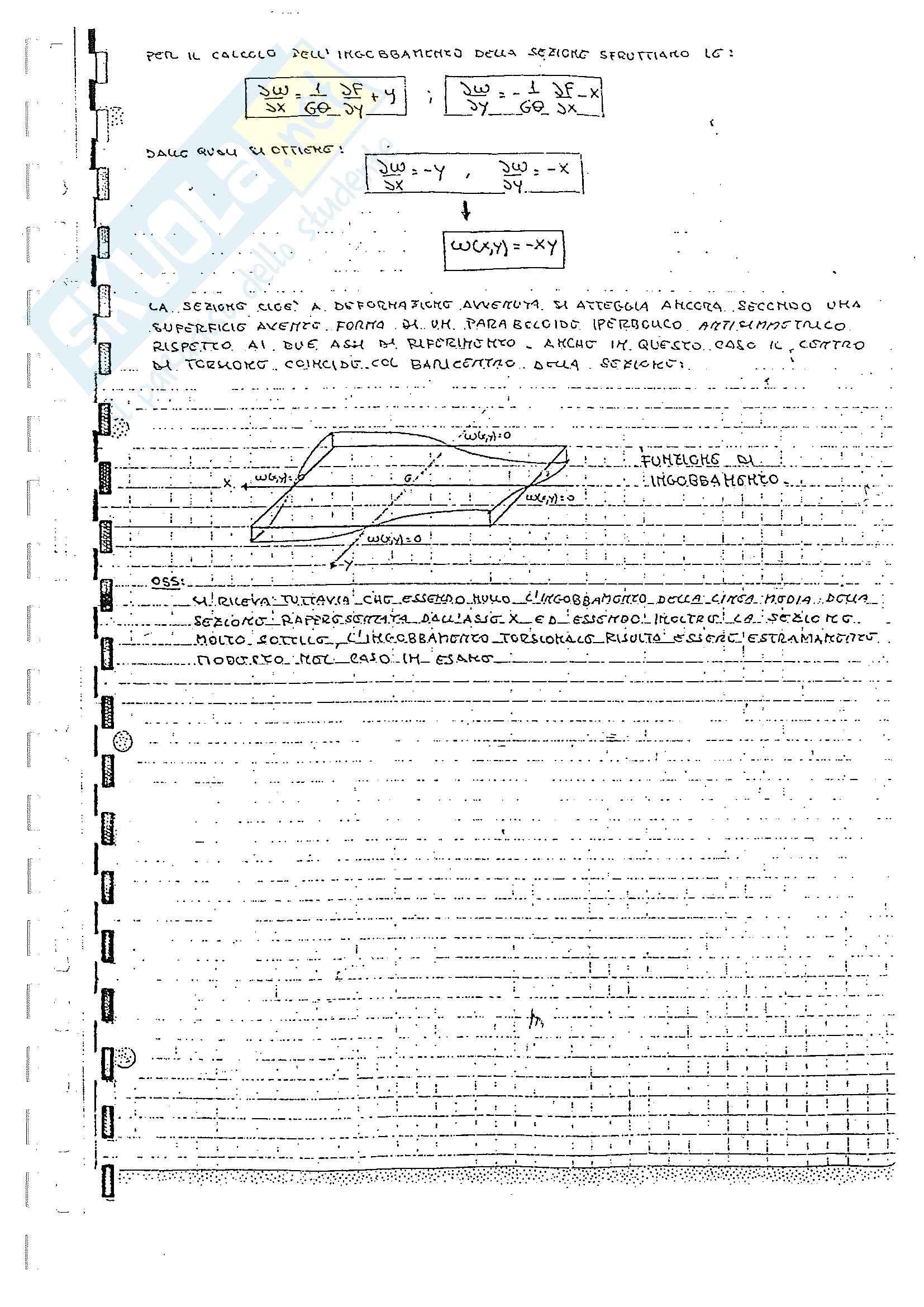 Appunti Scienze delle costruzioni, parte II Pag. 21