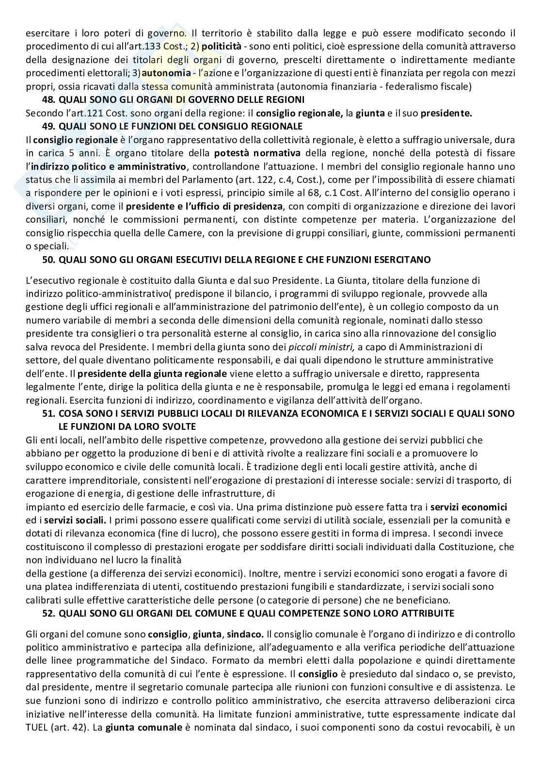 Paniere Diritto amministrativo I (2026) - Risposte aperte corrette  Pag. 11