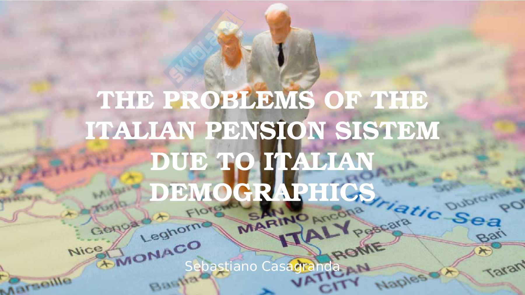 Sistema pensionistico italiano Pag. 1