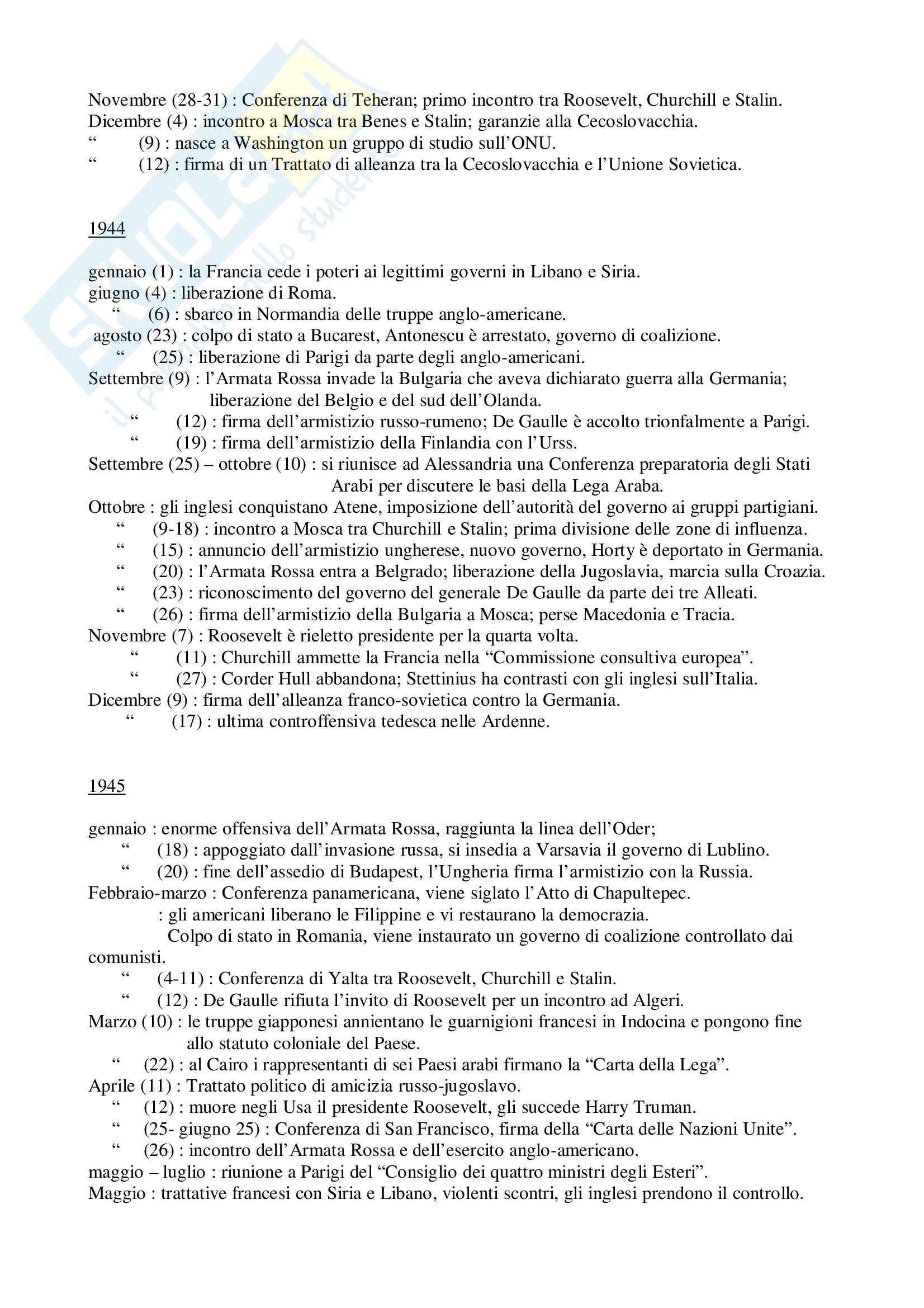 Riassunto esame Storia dei Trattati, prof. Rossi, libro consigliato Storia Diplomatica dal 1919 ai Nostri Giorni, Duroselle Pag. 96