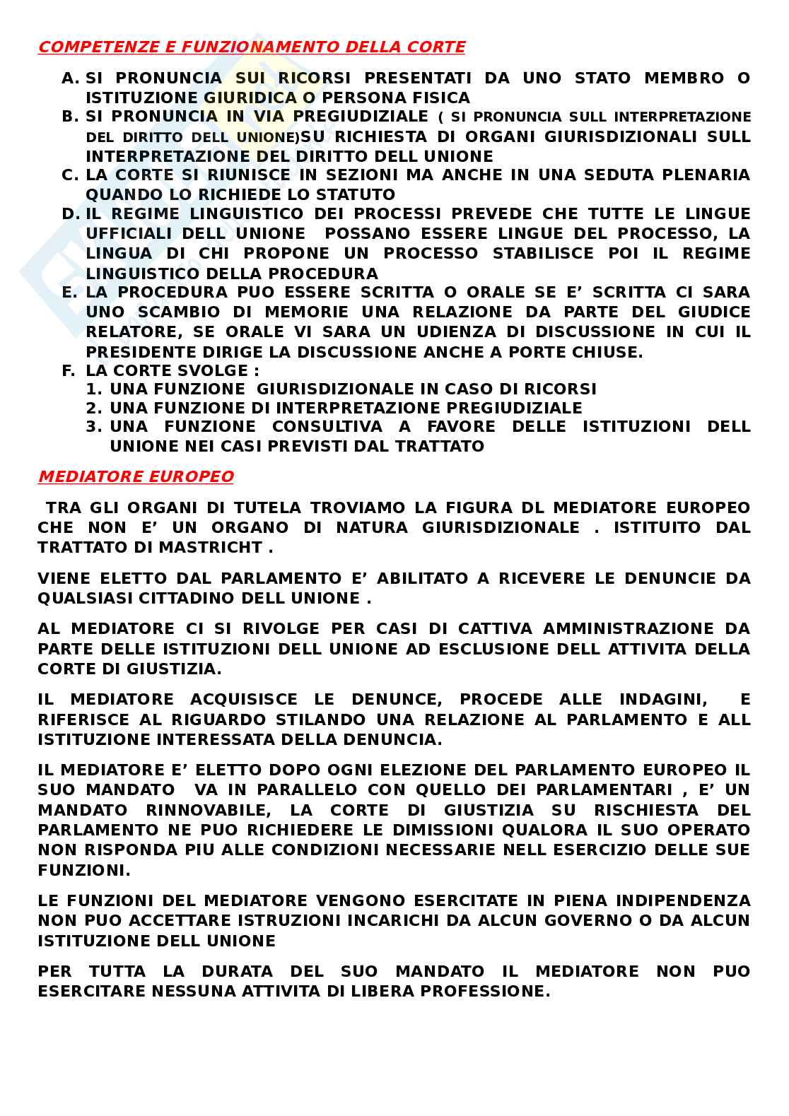 Diritto dell'Unione Europea Pag. 41