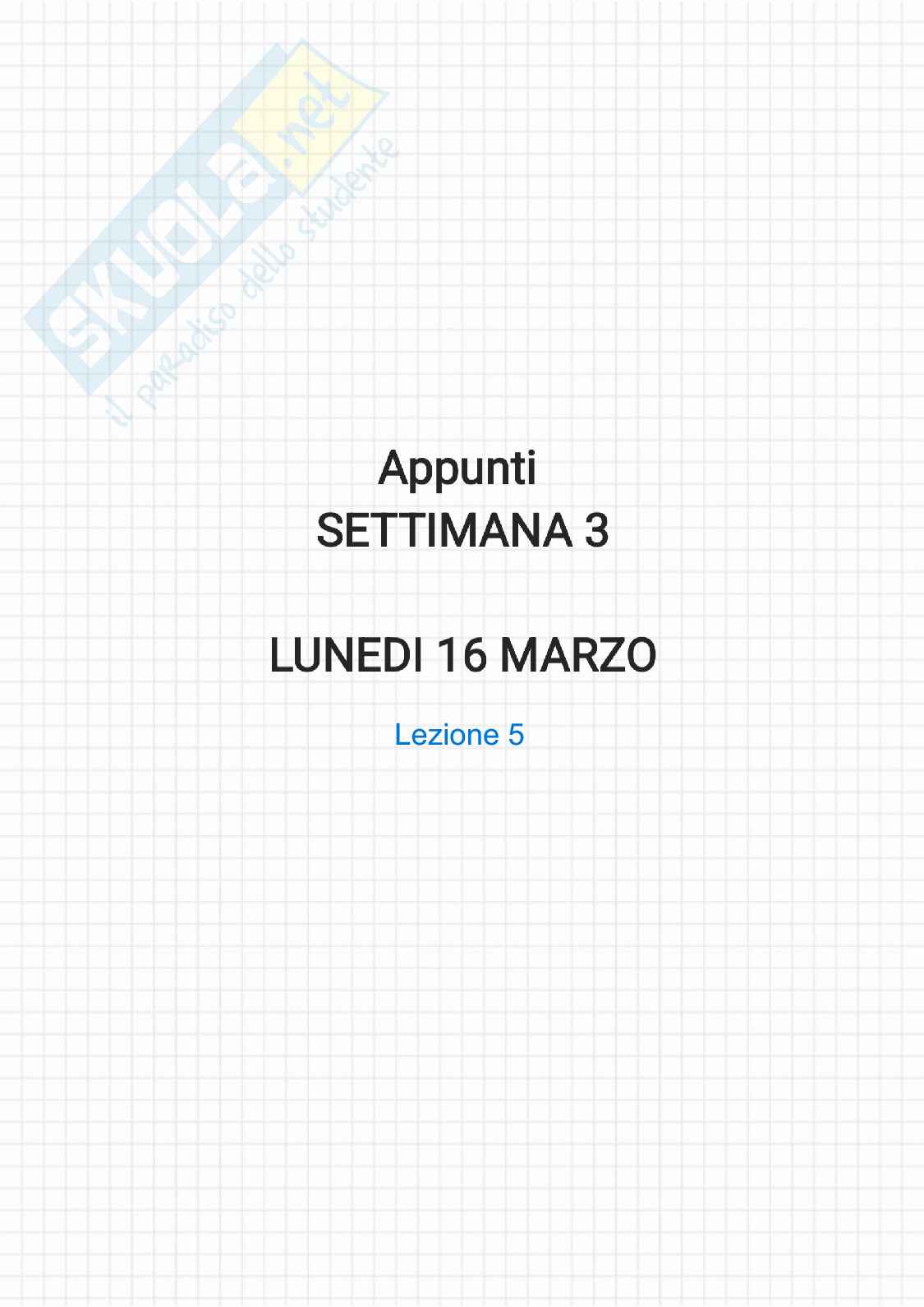 Appunti settimana 3 Dinamica delle strutture Pag. 1