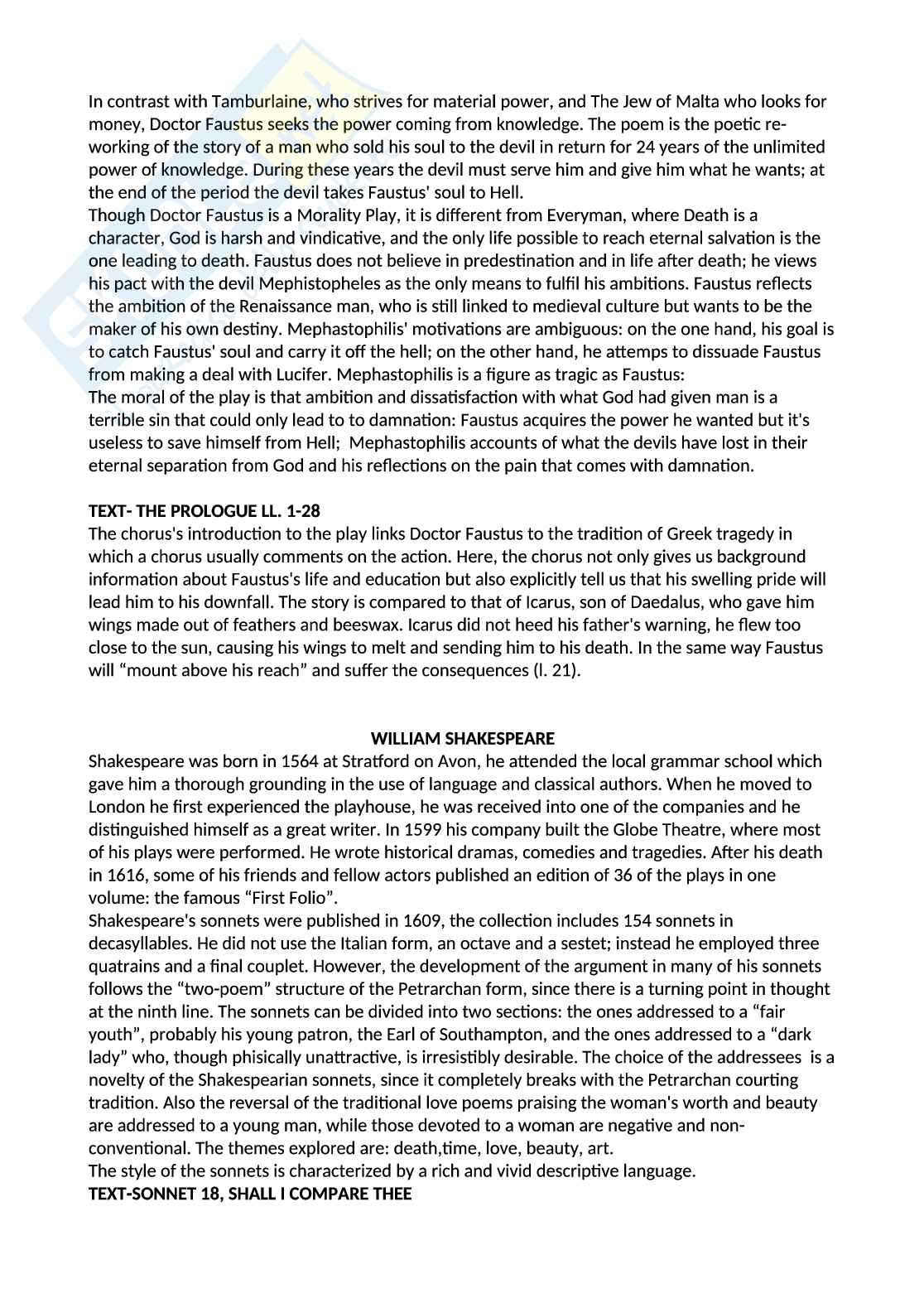 Middle ages and 17th Century - Opere e autori Pag. 16